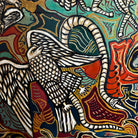 wall art
vibrant
Snakes
Plumes
Painting
Mid century
Large art
italy
italian
Home
eagles
E. Cocco
dragons
Colorful
birds
Art
acrylic painting
1950s
serpent