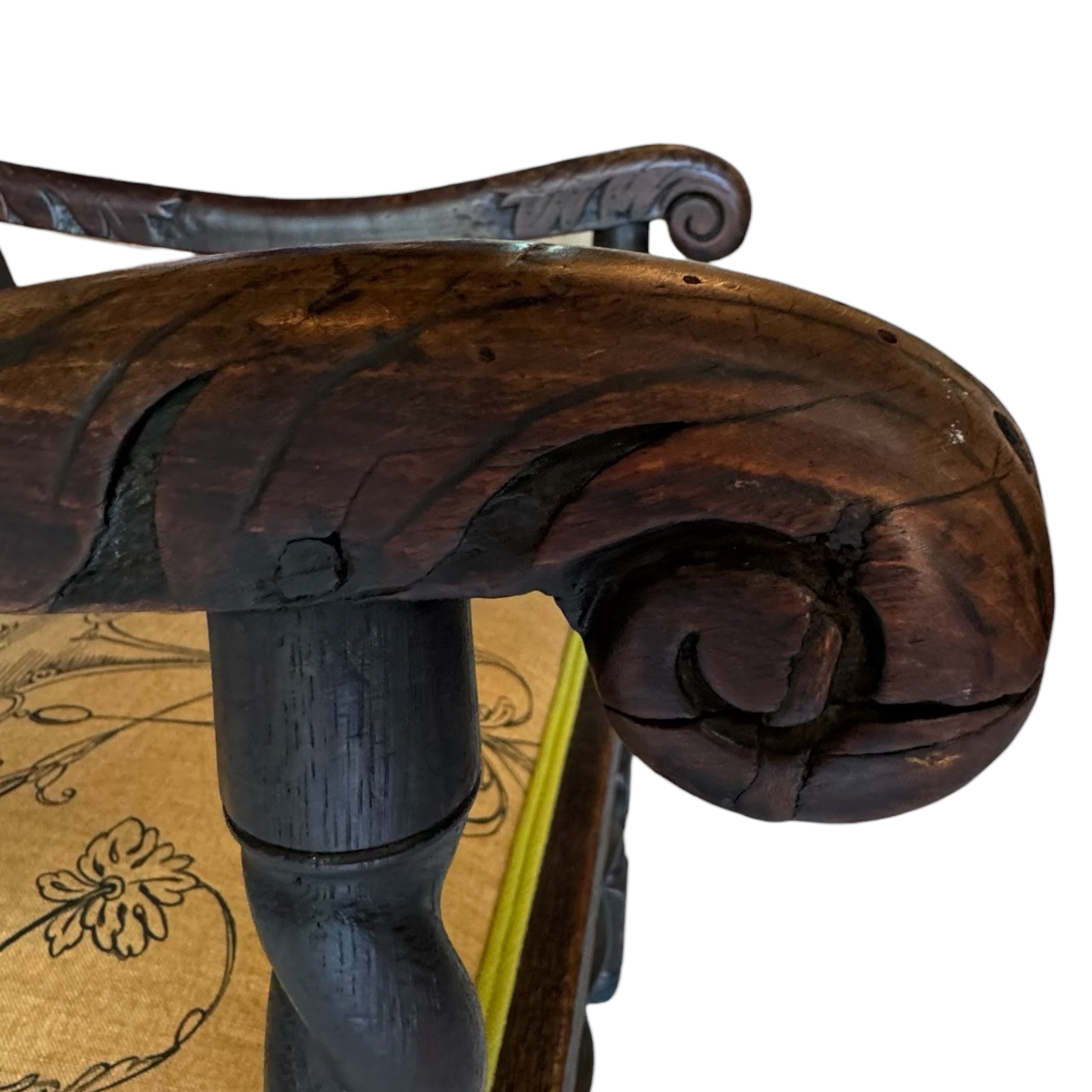 wood
Vintage
Upholstery
Throne Chair
reupholstered
Refurbished chair
refurbished
parlor chair
lounge chair
large chair
Jacobean Throne Chair
Jacobean furniture
jacobean
gothic
England
Chair
carved
arm chairs
accent chair
19th century
Jacobean furniture austin