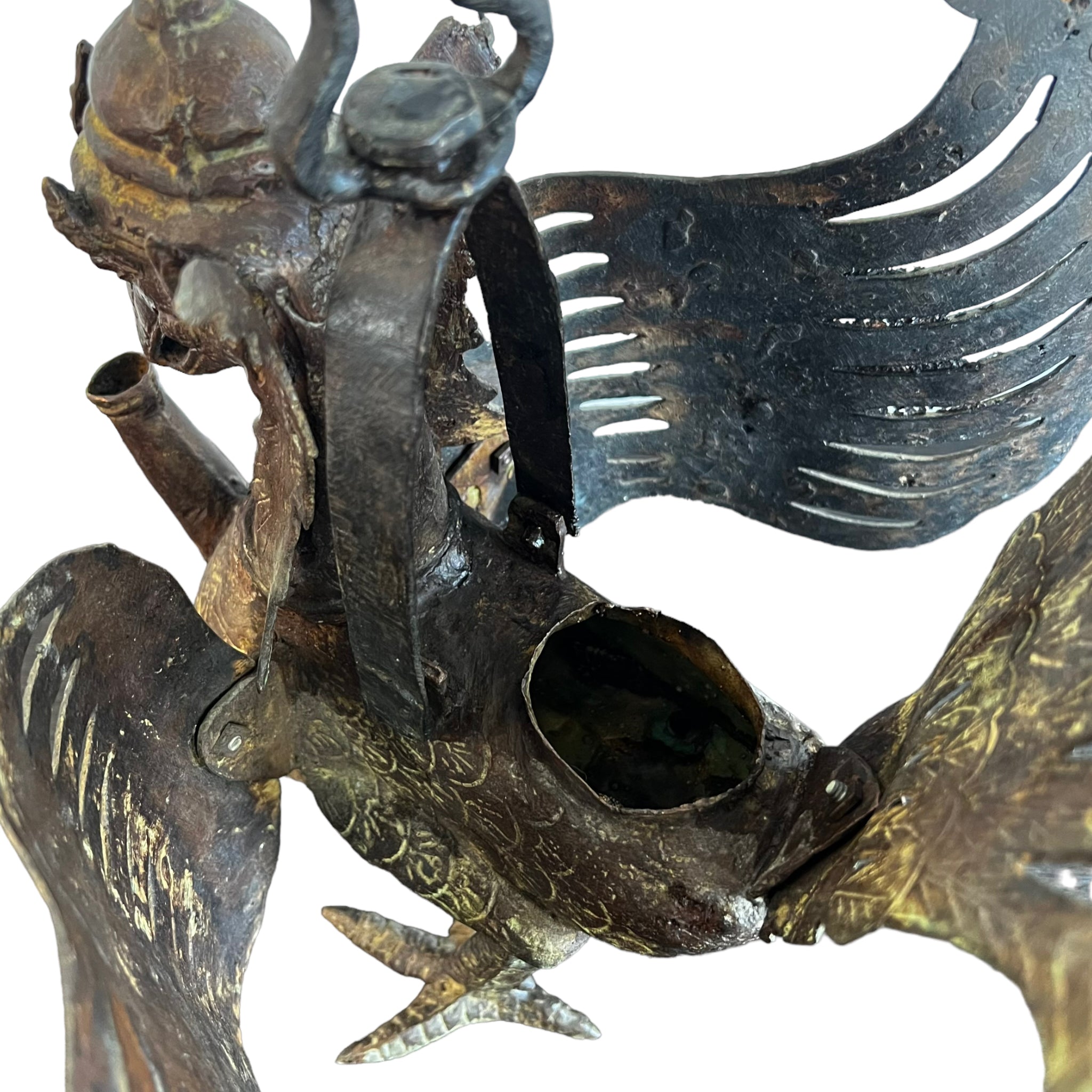 wings
Spooky
Sculpture
Plumes
Lamp
India
Home
decorative
Decor
Bronze
Brass
birds
bird
Art
peacock
hanging lamp
feathers
folk art
antique