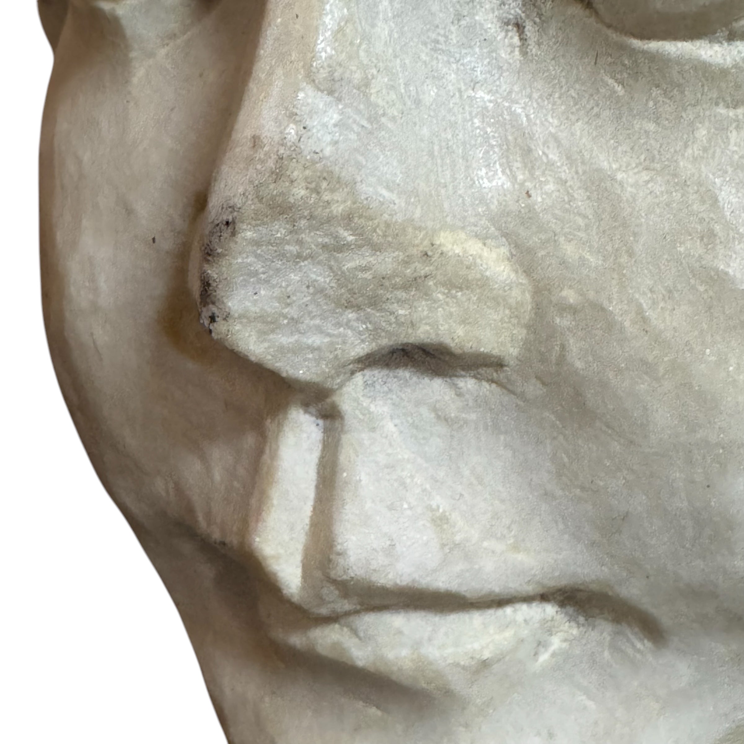 stand
Sculpture
sculptural
roman
portraiture
Neoclassical
marble
iron stand
iron
face
classical
carved
bust
antiquity
An Enigma in Marble: A Roman-Style Bust
A Roman-Style Bust
Marble Roman-Style Bust
face sculpture
marble bust
Roman portraiture