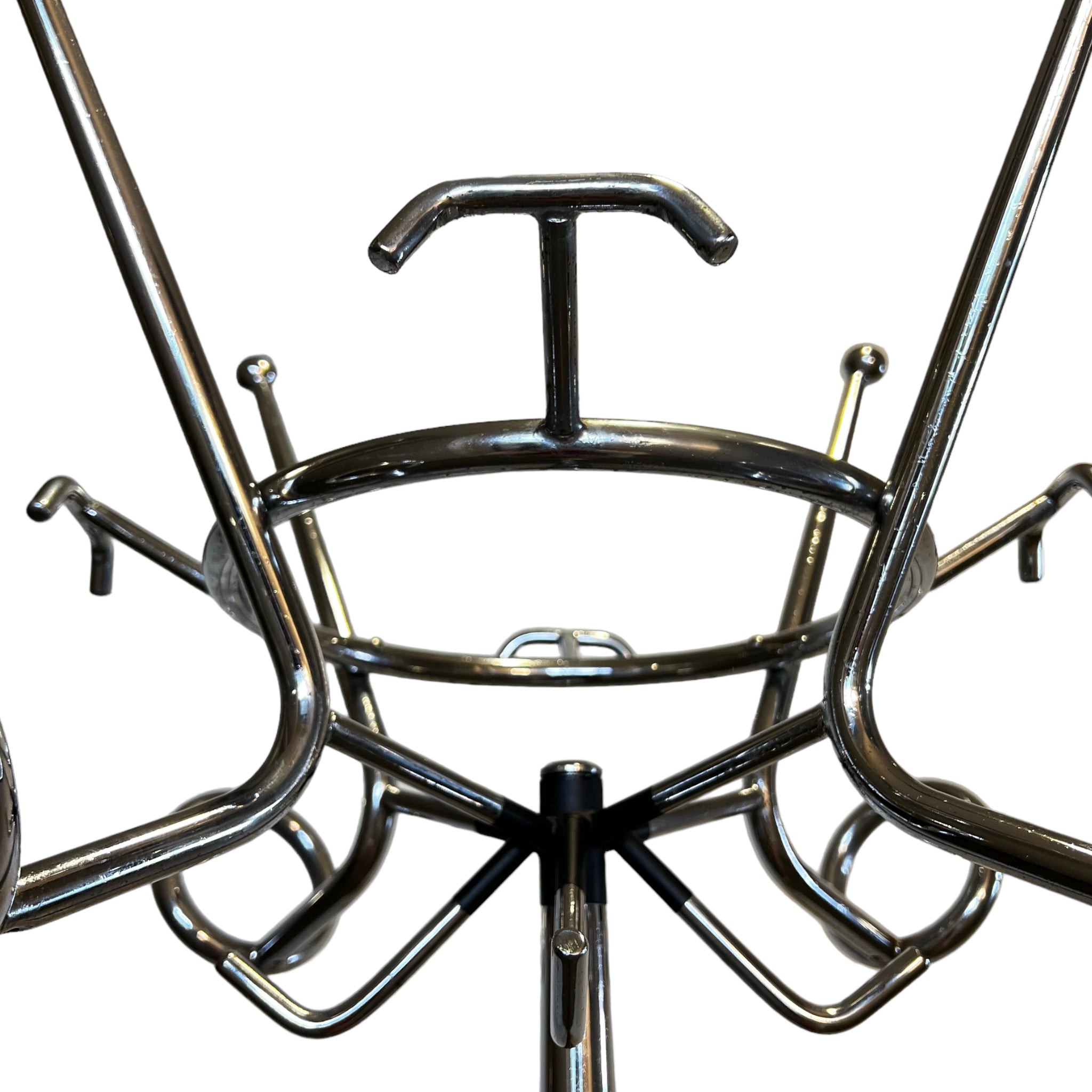 steel
Sourced in Italy
modern
metallic
metal
italian
Home
hall tree
Furniture
Decor
coat rack
Chrome
1960