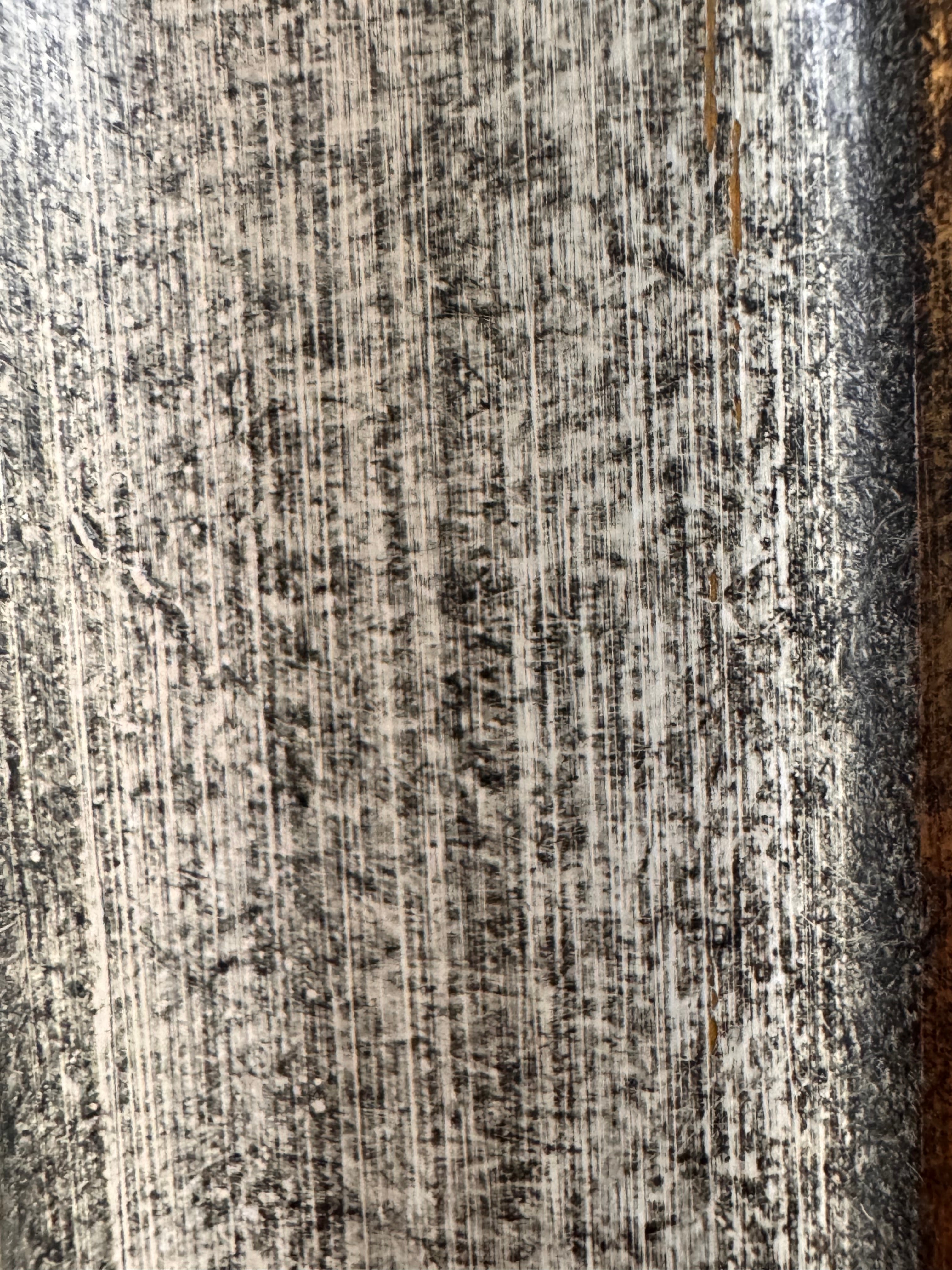 An oil painting by Laura Jacobson featuring three stylized trees with green and brown leaves in a field.