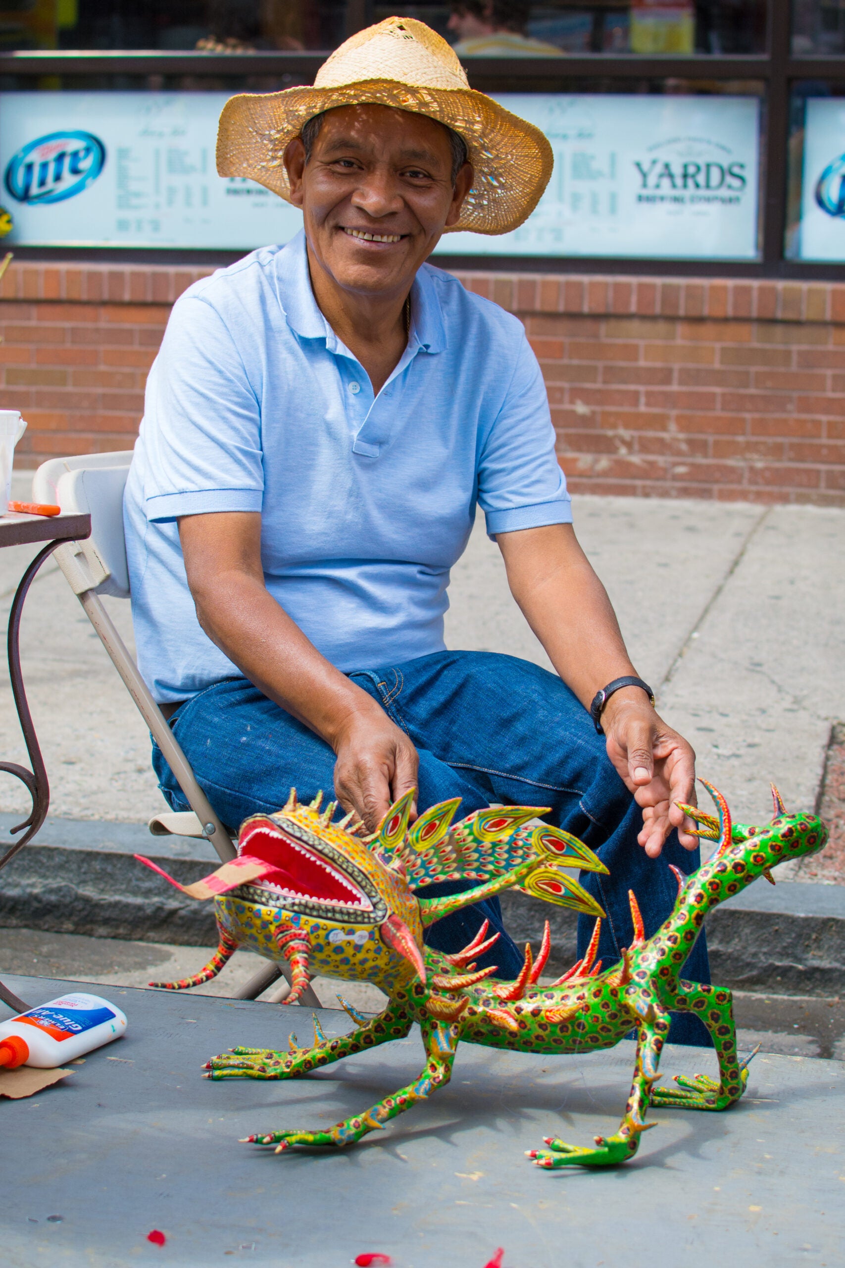 vibrant
Sculpture
sculptural
Paper mache
Mexico
Mexican artist
Mexican
living room
Home
folk art
feathers
deocr
Colorful
birds
bird
Art
Antonio Joel Garcia
Animals
Animal
alebrije
2000s
Cartoneria
creature
hanging art