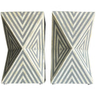 White
Table
stripes
striped
small table
Side table
Plant stand
Occasional table
nightstand
Inlay
Inlaid
grey
geometric
end table
Bone
1990s
inlaid bone table
geometric design
geometric table design
hourglass-shaped occasional table
Grey & White Bone Inlaid "Hour Glass" Side Table
vintage table
vintage table austin