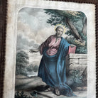 wall art
tin
saint matthew
retablo
religious
Mexico
Mexican
Home
folk art
Art
antique
19th century
art under 1000