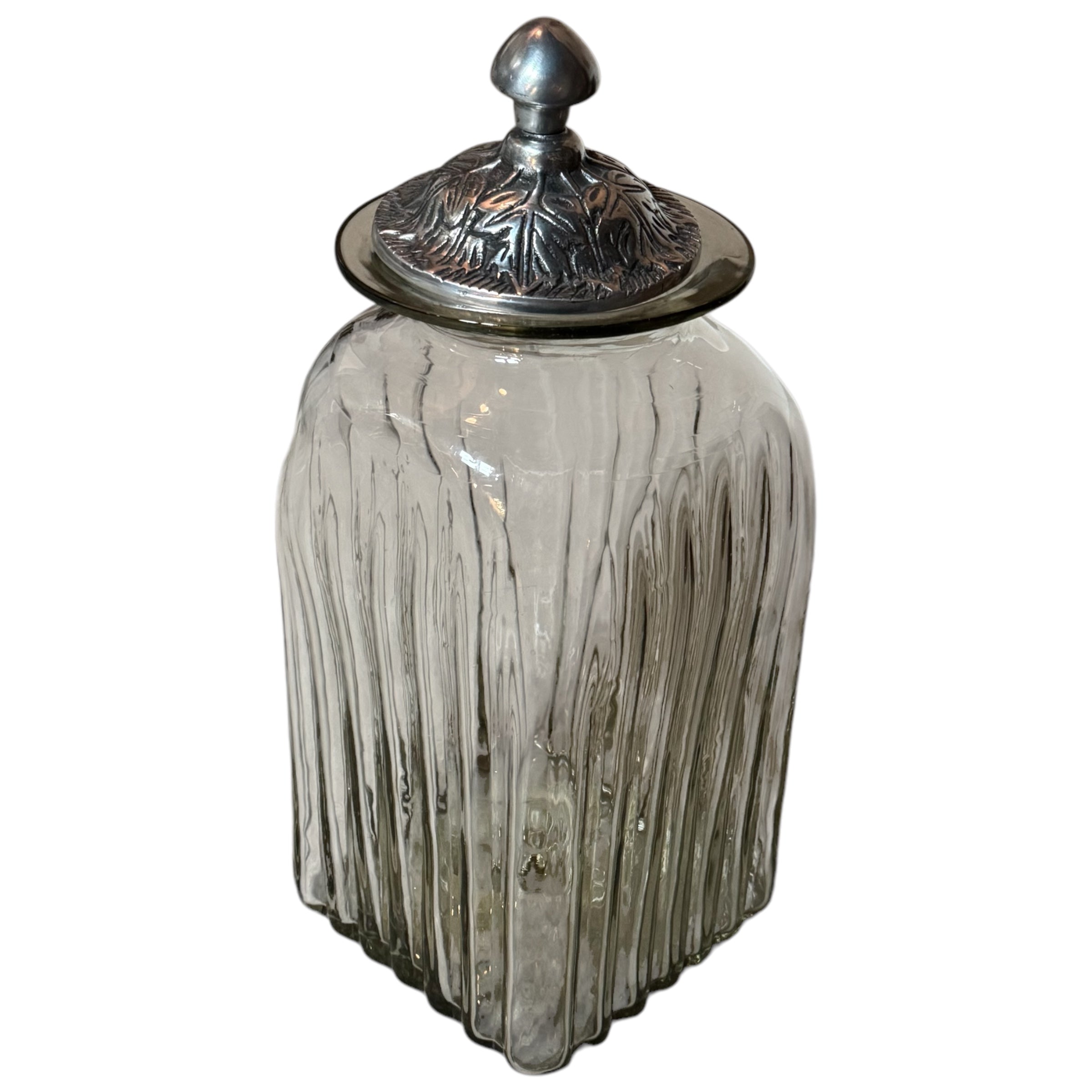 tabletop
Table Top
pewter
jars
handblown glass
Glass
gift idea
containers
canisters
Set of Three Vintage Hand-Blown Glass Canisters with Pewter Lids
Vintage Hand-Blown Glass Canisters with Pewter Lids
Vintage Hand-Blown Glass Canisters
pewter lids
vintage jars