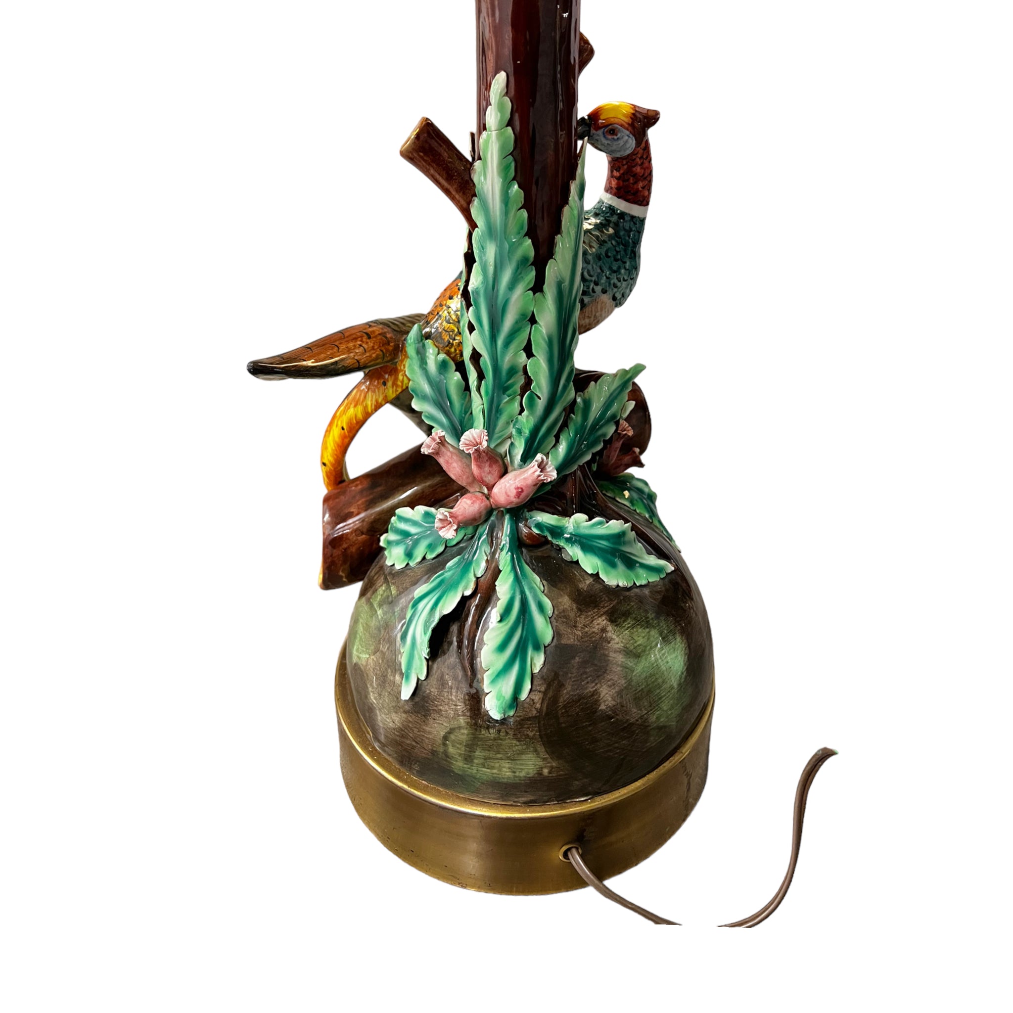 Table lamp
rio
pheasants
Mexico
Majolica
living room
Living
Lighting
Lamp
Home
handmade
hand painted
Gold
france
Ceramic
Border Revival
birds
bird
19th century
pheasants
majolica