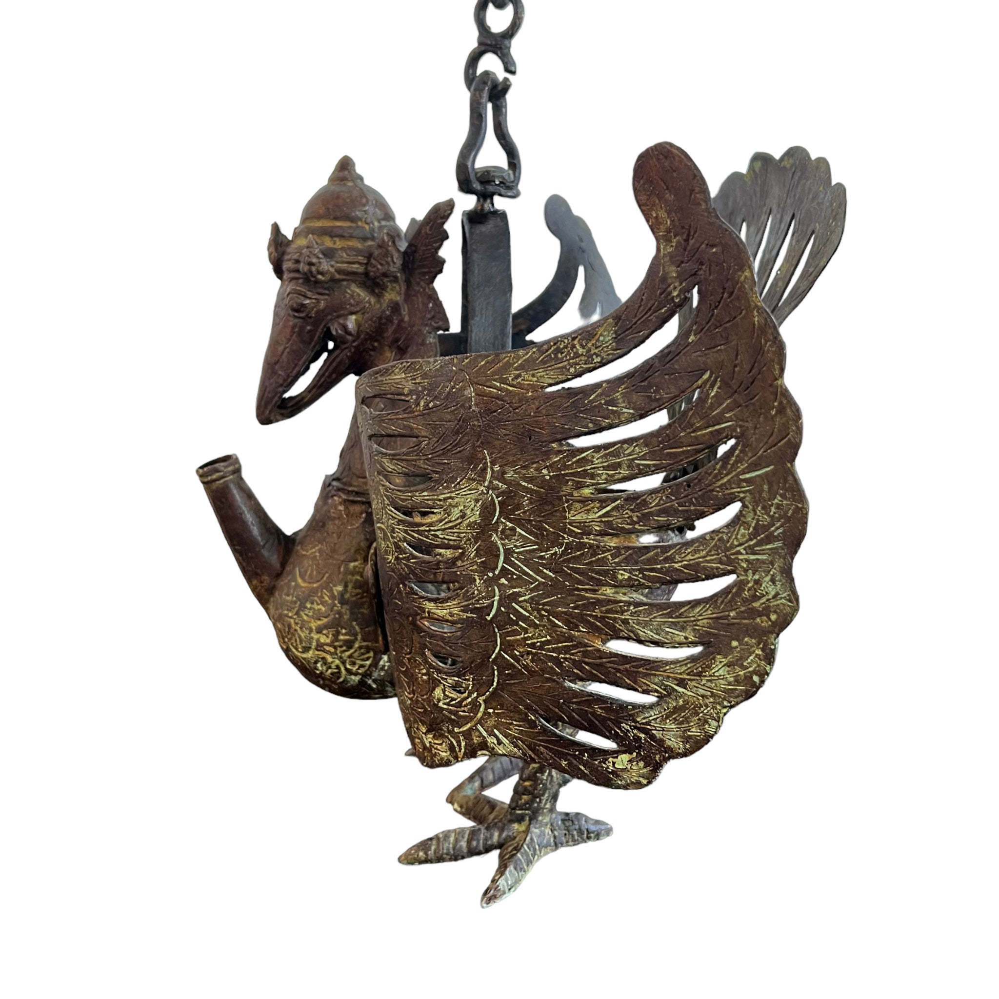 wings
Spooky
Sculpture
Plumes
Lamp
India
Home
decorative
Decor
Bronze
Brass
birds
bird
Art
peacock
hanging lamp
feathers
folk art
antique