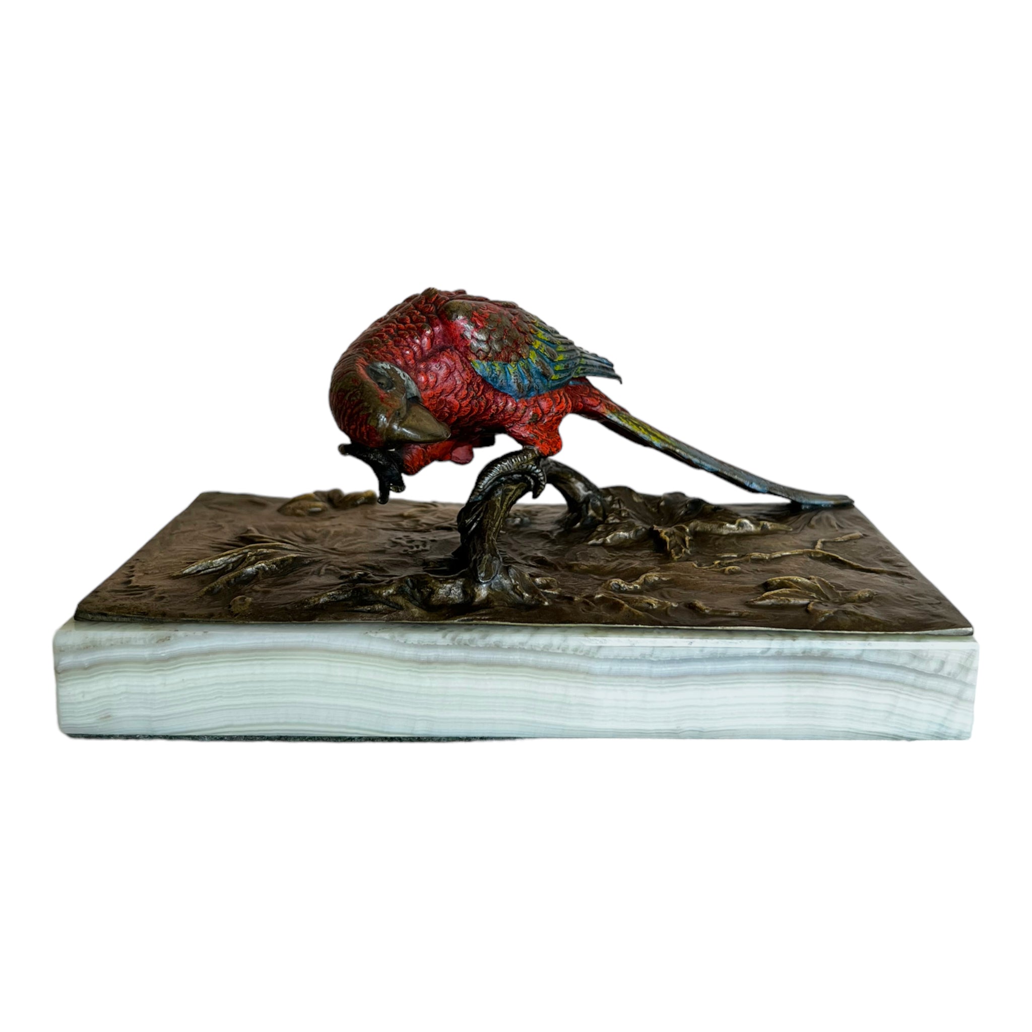 Table Top
Sculpture
sculptural
Plumes
parrot
metallic
Metalic
Metal
marble
living room
Living
Home
hand painted
gift idea
Decor
Colorful
Bronze
birds
bird
Austrian