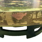 Table
patterned
mid century modern
metallic
mahogany
lotus
lacquer
gold leaf
Gilt
geometric
Coffee table
1950s
patterned table top
Muller & Barringer
Muller & Barringer table
unique coffee table
retro table
retro
geometric design
vintage table austin
vintage table