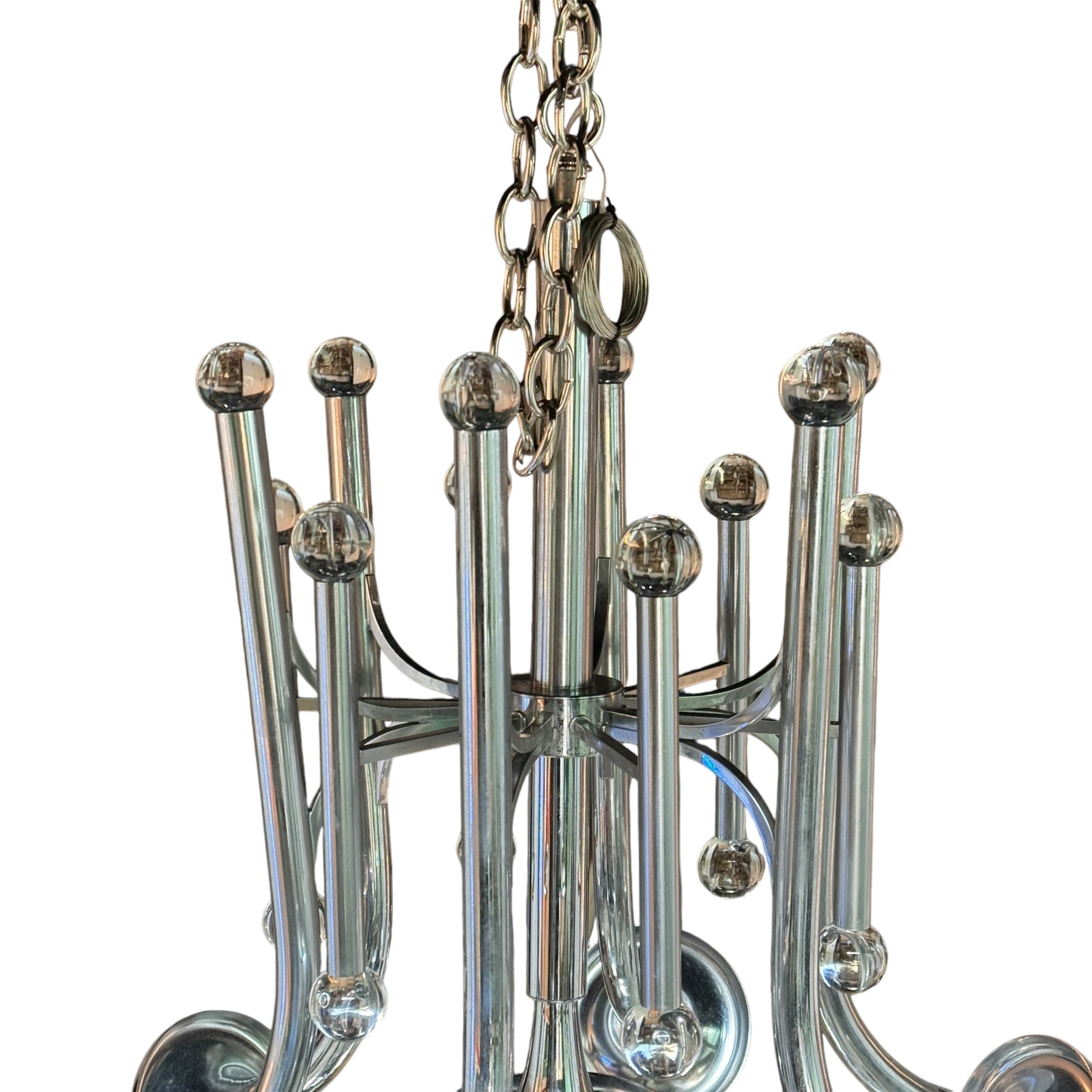 Vintage
trumpet
modernist
modern
Metal
Lighting
lamps
italy
italian
Gaetano Sciolari
Chrome
chandelier
1970s
1960s
Vintage Trumpet Chandelier Attributed to Gaetano Sciolari
Trumpet Chandelier Attributed to Gaetano Sciolari
Chandelier Attributed to Gaetano Sciolari
Vintage Trumpet Chandelier
vintage hanging lamp
retro lamp
retro lighting
vintage lamp
vintage lamp austin