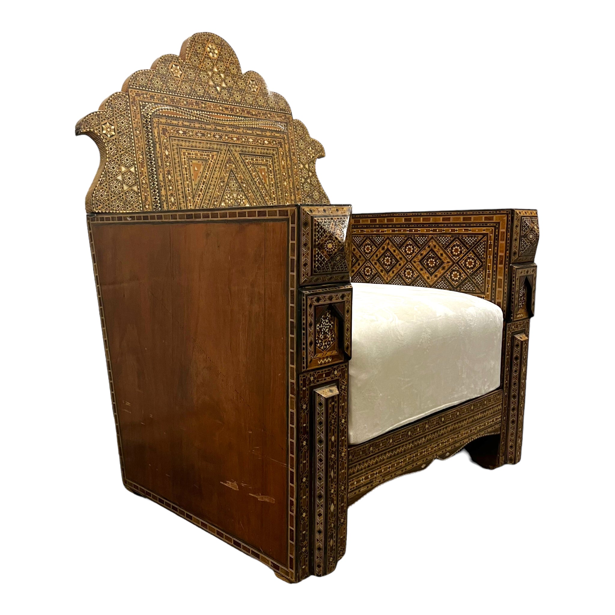 wood
antique chair austin
vintage chair 
vintage chair austin
19th Century Inlaid Syrian Club Chairs
Inlaid Syrian Club Chairs
19th Century Inlaid Syrian Club Chairs austin
Syrian Club Chairs
 Inlaid Syrian Club Chairs austin
Syria
mother of pearl
leather
large chair
intricate
inlay
home
club chair
chair
carved
Bone
19th century
arabic
camel bone
antique