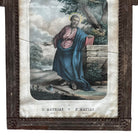 wall art
tin
saint matthew
retablo
religious
Mexico
Mexican
Home
folk art
Art
antique
19th century
art under 1000