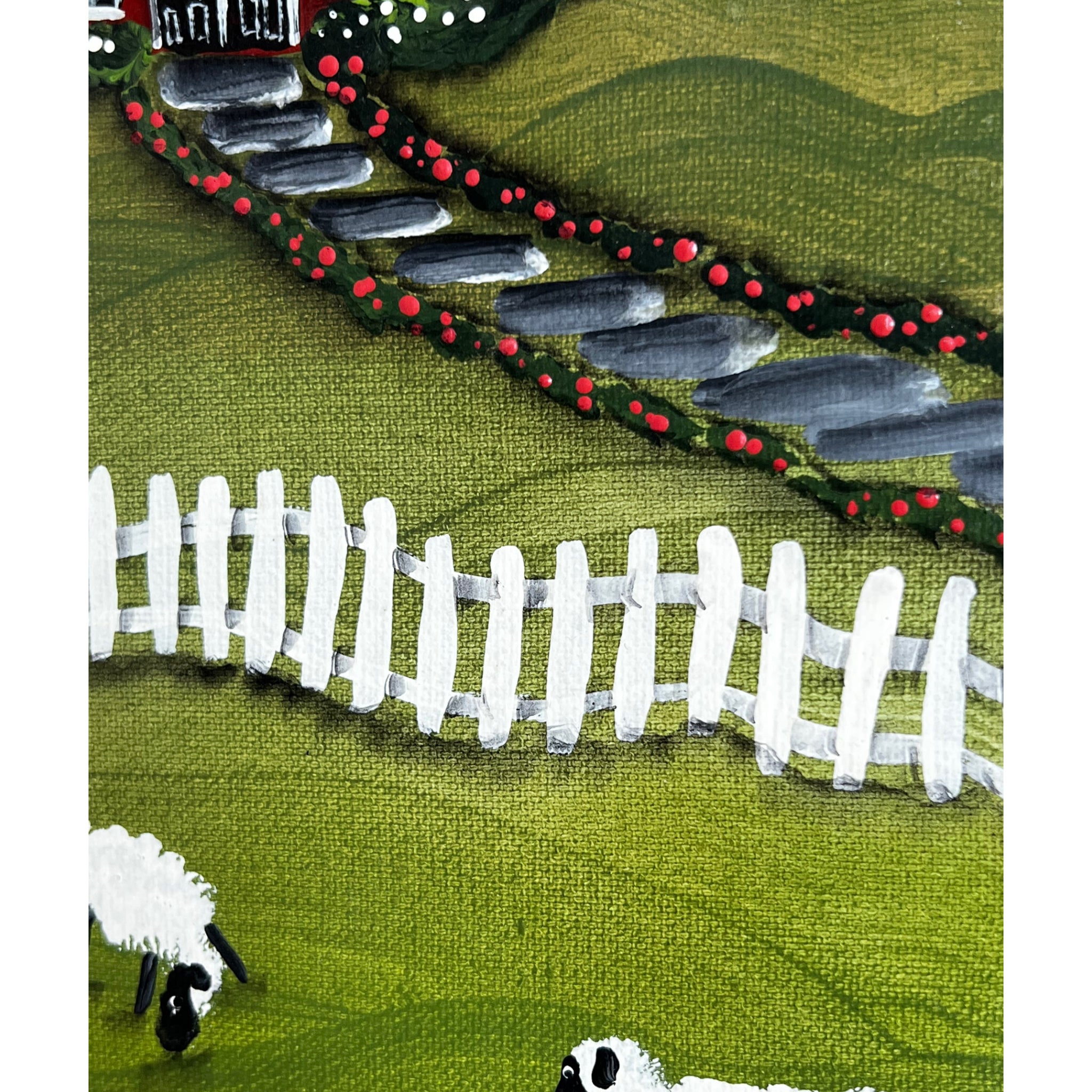 wall art
Vintage
trees
sheep
Painting
original art
Home
Green
folk art
Barbara Thibodeaux
Art
Animals
american
acrylic painting
2000s
Landscape