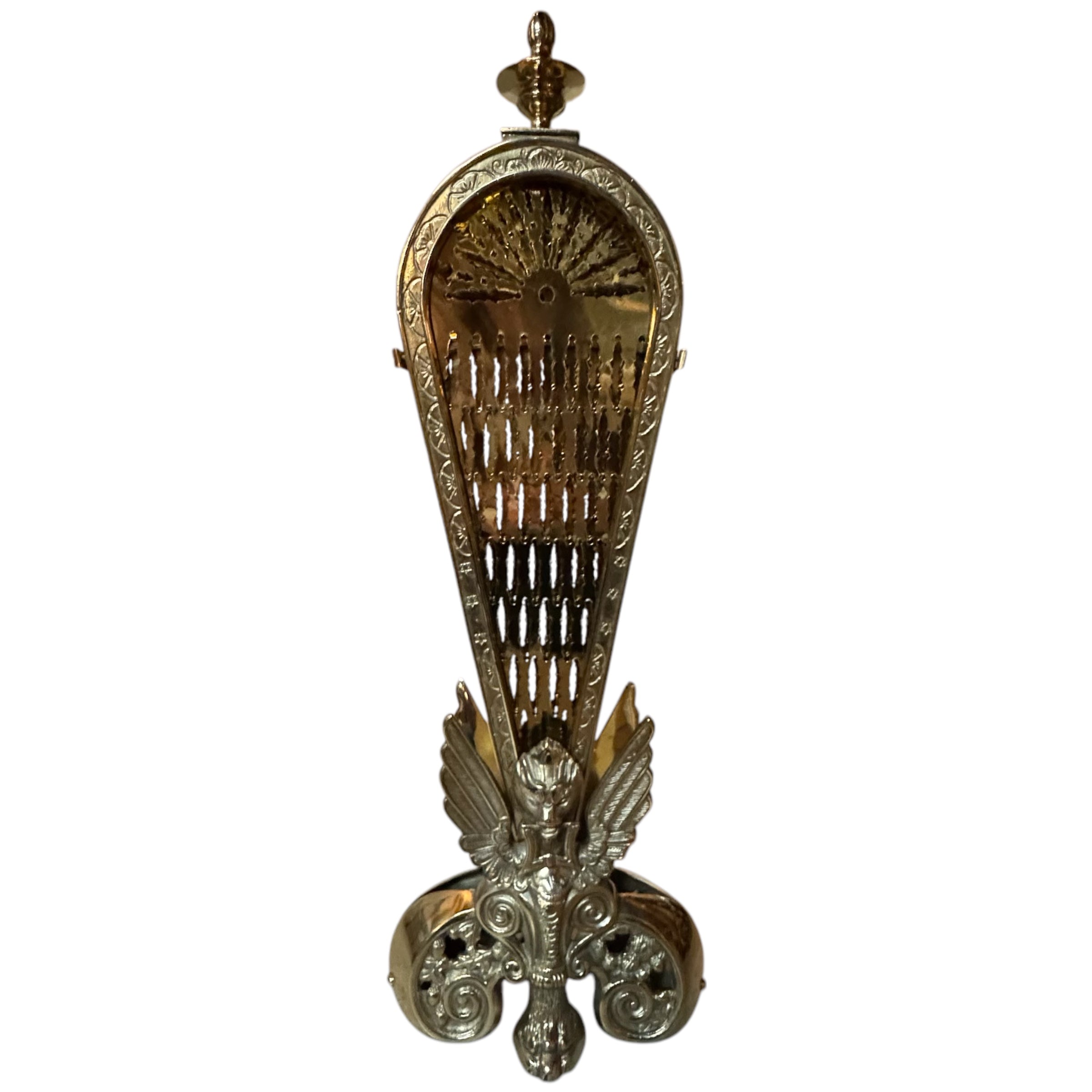 Sculpture
Screen
peacock
griffin
Gold
france
fireplace
fire screen
Brass
birds
art under 1000
Art
Antique Brass Peacock Fan Fire Screen
Brass Peacock Fan Fire Screen
Antique Fire Screen
Brass Peacock Fire Screen
antique peacock fire screen