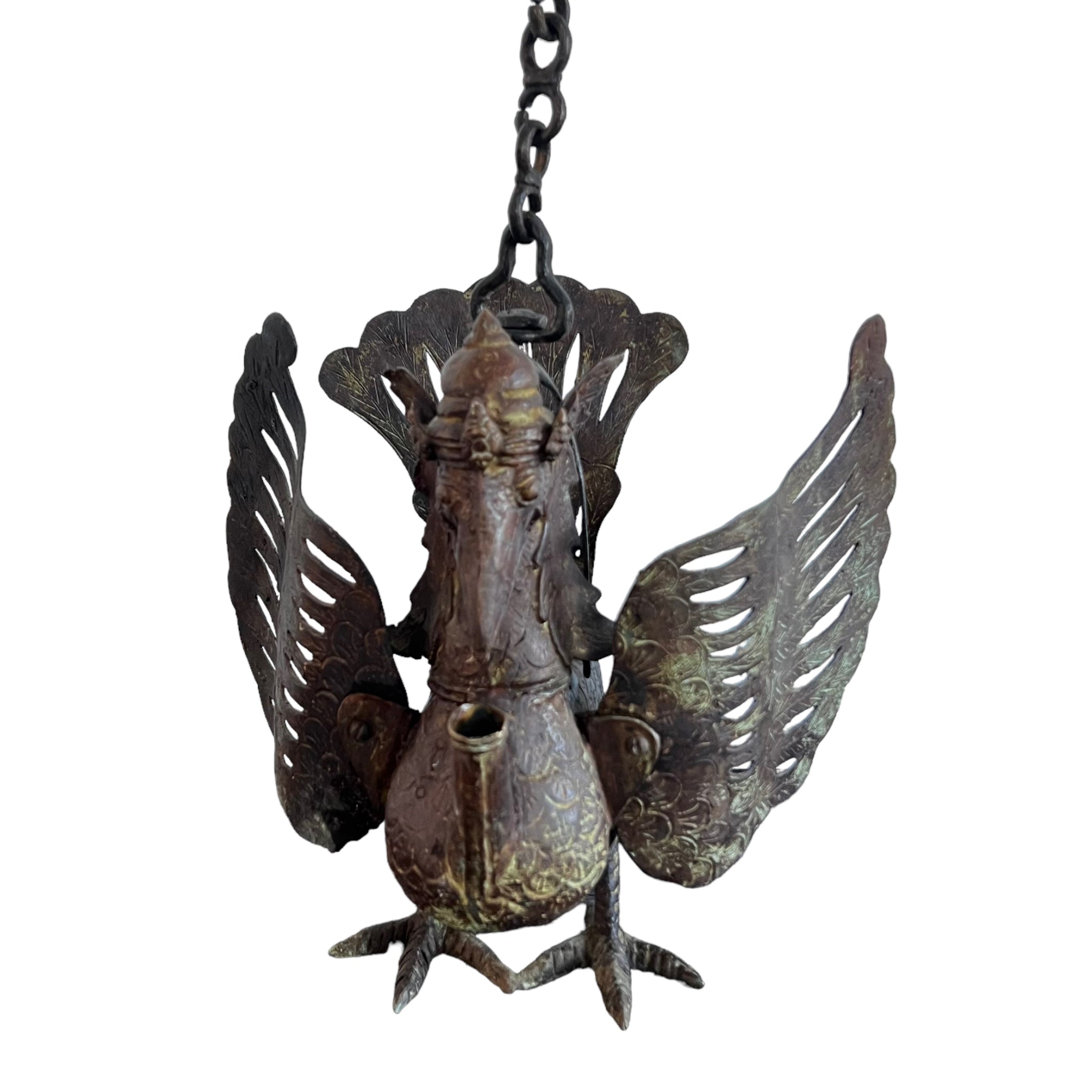 wings
Spooky
Sculpture
Plumes
Lamp
India
Home
decorative
Decor
Bronze
Brass
birds
bird
Art
peacock
hanging lamp
feathers
folk art
antique