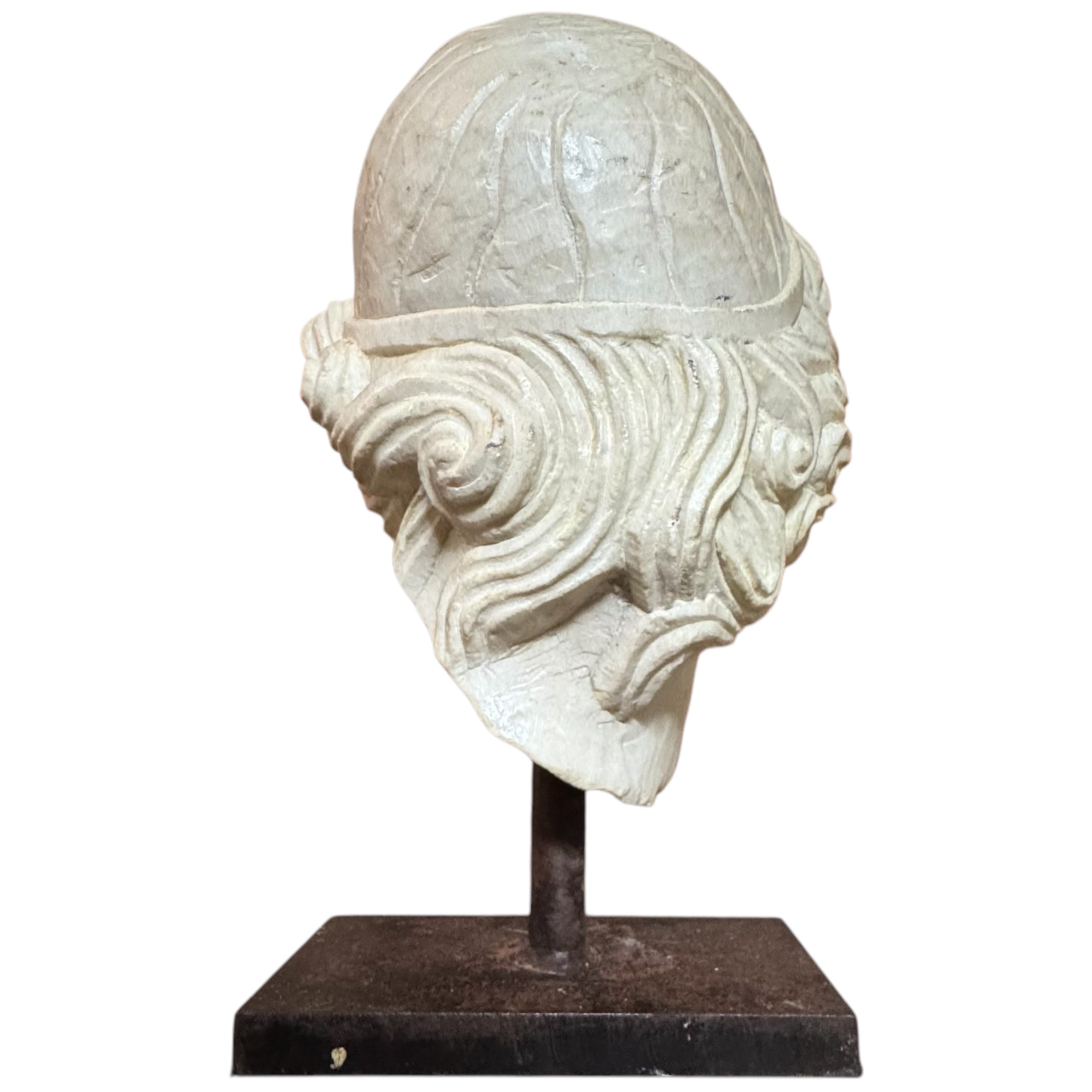 stand
Sculpture
sculptural
roman
portraiture
Neoclassical
marble
iron stand
iron
face
classical
carved
bust
antiquity
An Enigma in Marble: A Roman-Style Bust
A Roman-Style Bust
Marble Roman-Style Bust
face sculpture
marble bust
Roman portraiture