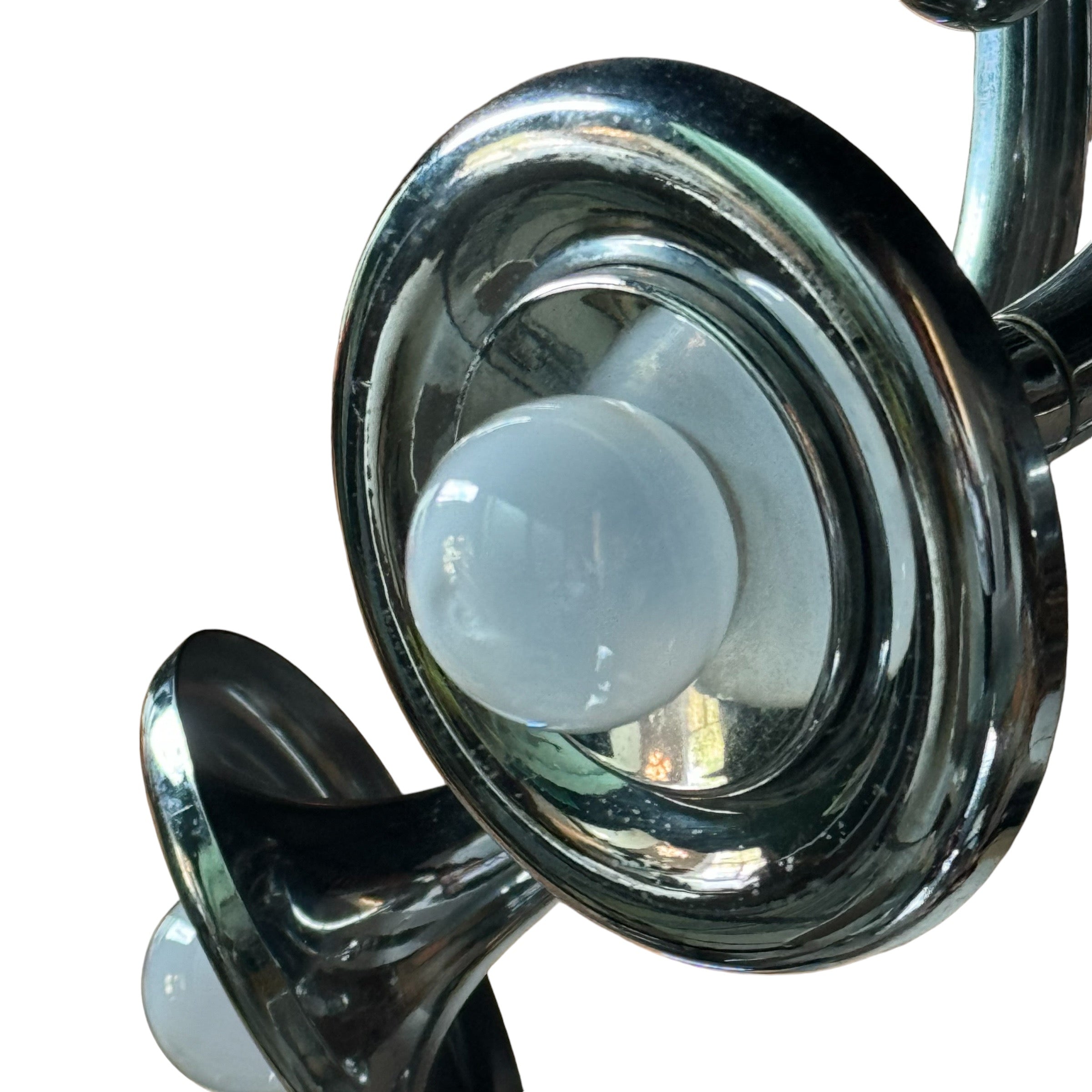 Vintage
trumpet
modernist
modern
Metal
Lighting
lamps
italy
italian
Gaetano Sciolari
Chrome
chandelier
1970s
1960s
Vintage Trumpet Chandelier Attributed to Gaetano Sciolari
Trumpet Chandelier Attributed to Gaetano Sciolari
Chandelier Attributed to Gaetano Sciolari
Vintage Trumpet Chandelier
vintage hanging lamp
retro lamp
retro lighting
vintage lamp
vintage lamp austin