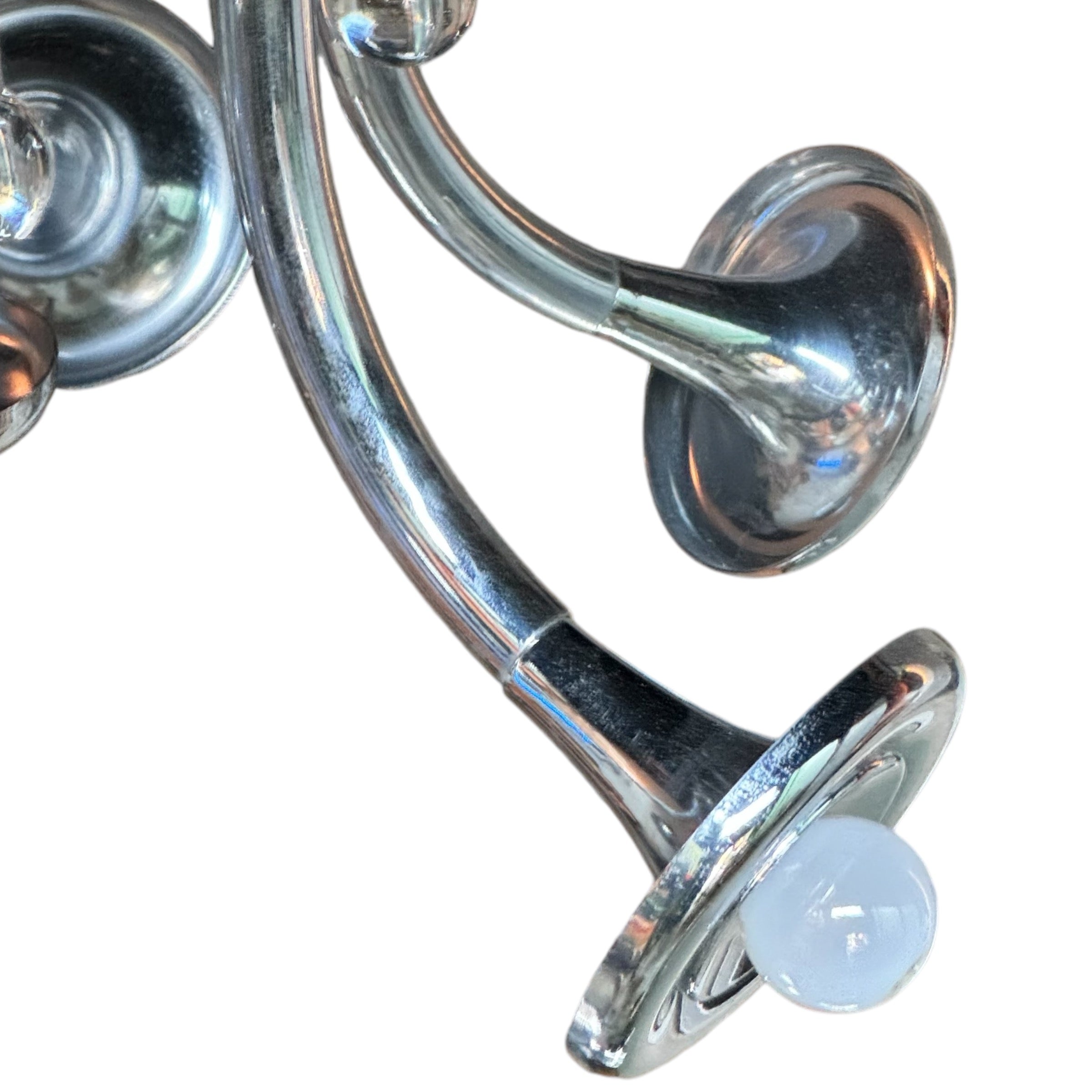 Vintage
trumpet
modernist
modern
Metal
Lighting
lamps
italy
italian
Gaetano Sciolari
Chrome
chandelier
1970s
1960s
Vintage Trumpet Chandelier Attributed to Gaetano Sciolari
Trumpet Chandelier Attributed to Gaetano Sciolari
Chandelier Attributed to Gaetano Sciolari
Vintage Trumpet Chandelier
vintage hanging lamp
retro lamp
retro lighting
vintage lamp
vintage lamp austin