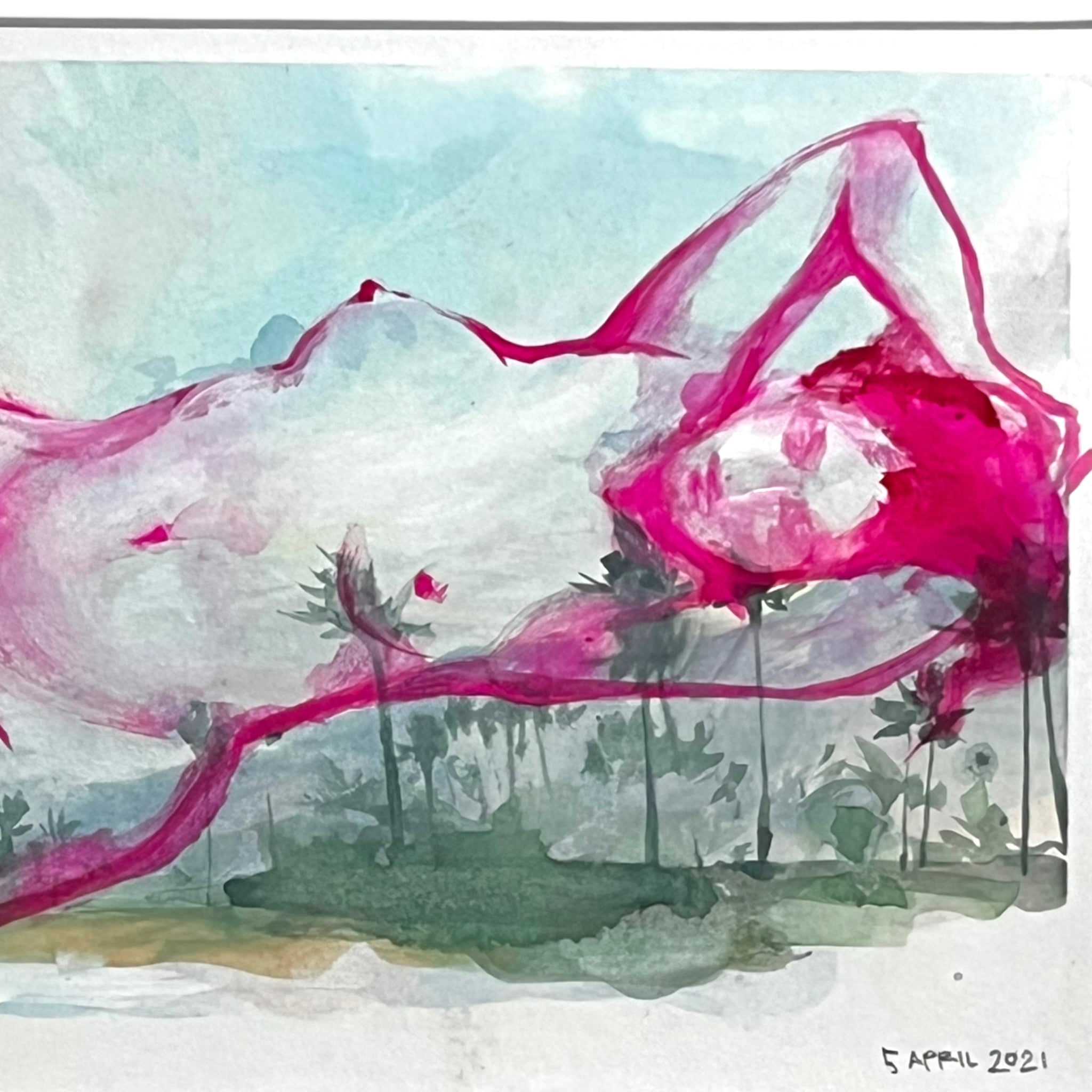 woman
wall art
trees
Plein Air
Painting
Ondrea Vicklund
nude
Landscape
in the buff
Home
gouache
gold frame
female
Contemporary
Colorful
Art
american