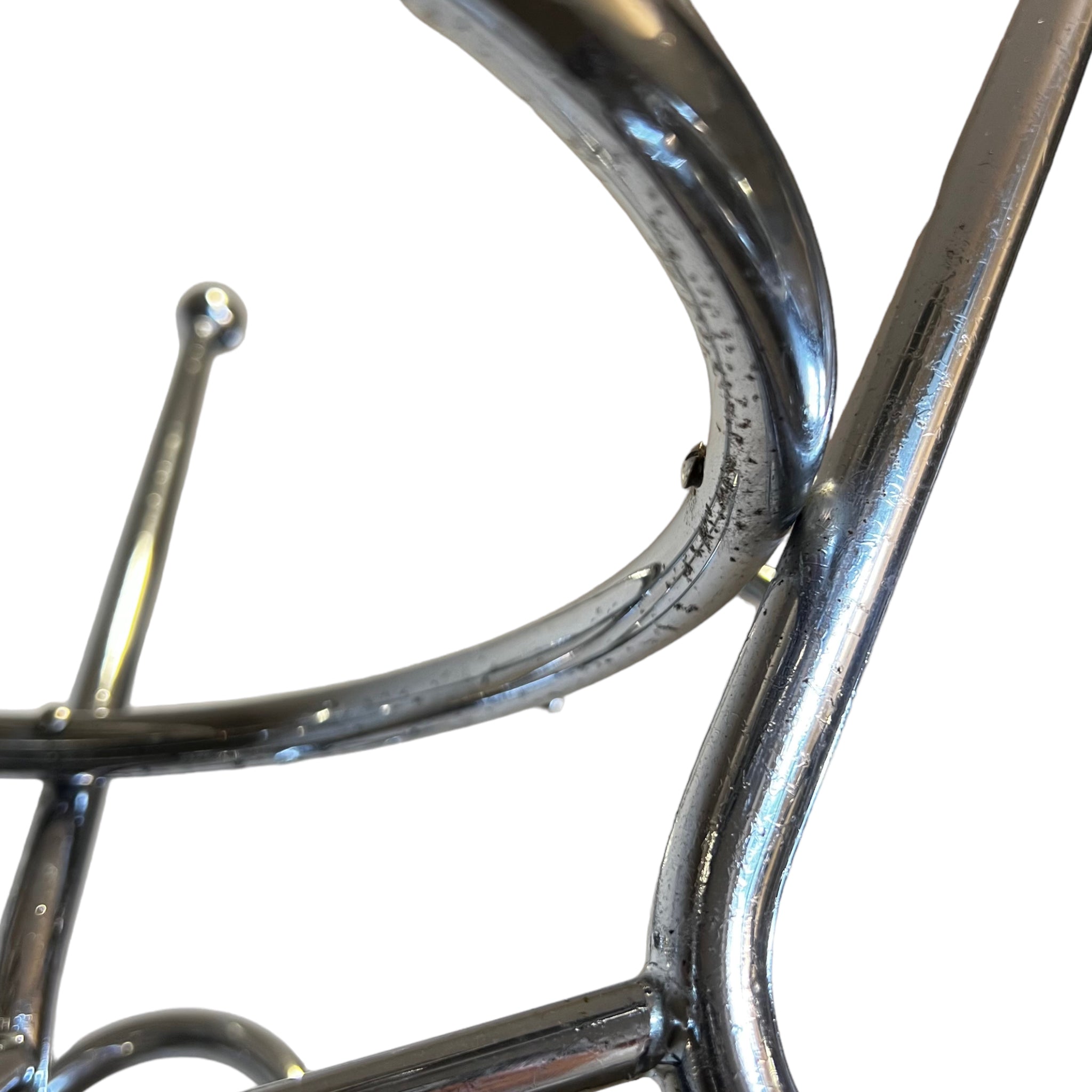 steel
Sourced in Italy
modern
metallic
metal
italian
Home
hall tree
Furniture
Decor
coat rack
Chrome
1960