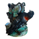 Vase
tree trunk
Majolica
Home
flower vase
birds
bird
Animals
Animal
figurine
home decor
Mid century
Colorful
Ceramic
1960s
Table Top
leaves
foliage