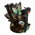 Vase
tree trunk
Majolica
Home
flower vase
birds
bird
Animals
Animal
figurine
home decor
Mid century
Colorful
Ceramic
1960s
Table Top
leaves
foliage