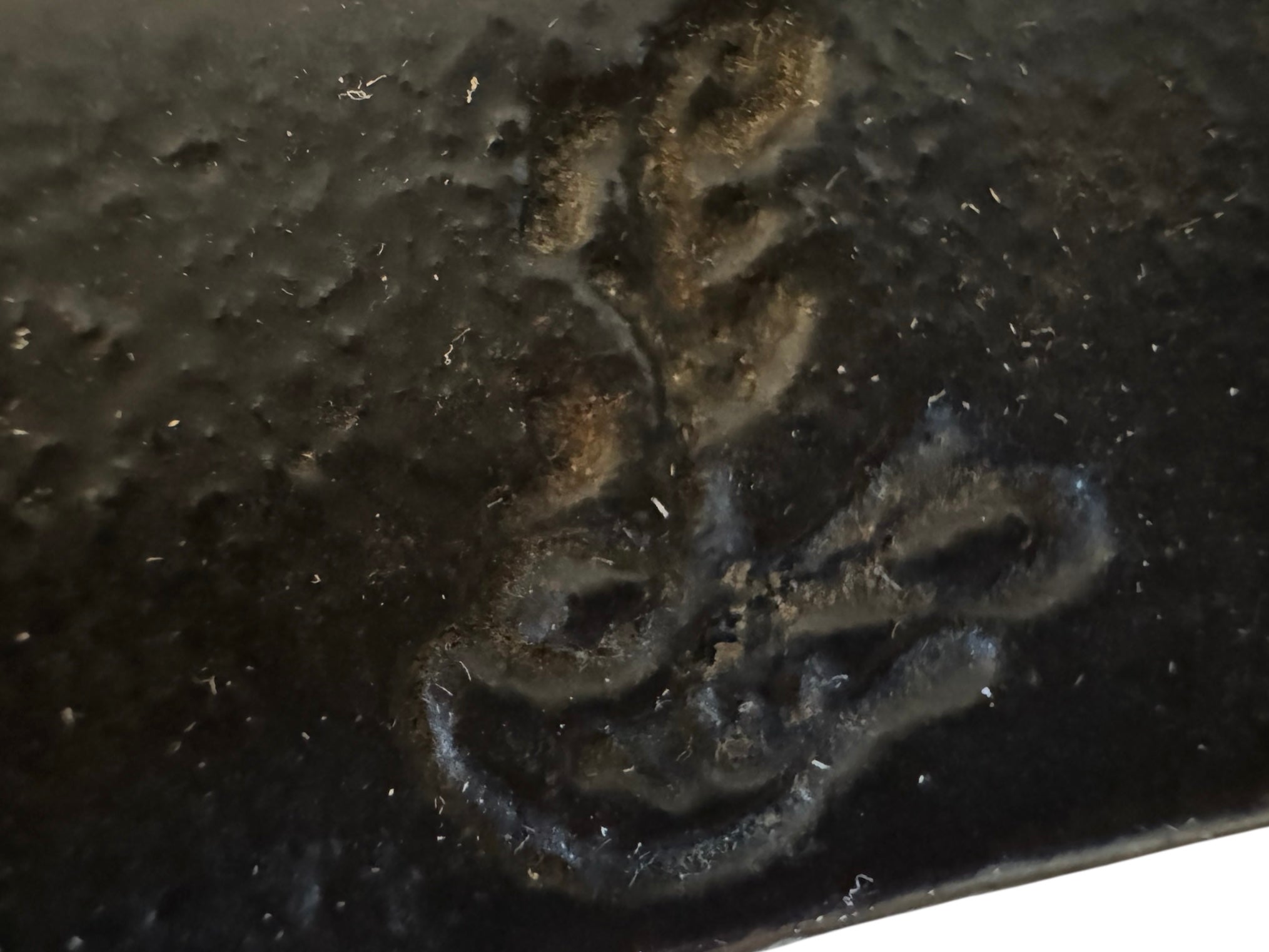 Painted Balance Scale with Brass Pans & Weights, Vintage, Antique, Librasco, Black Cast Iron, Brass, Birmingham Kitchen, Weighing Scales, Brass Weights, Kitchen Scale, Appliance