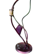 Luis Colmenares (American/New Orleans, b. 1959), Two Steel Three Light Candlestick Sculptures, 1998, Candlesticks, Steel, multicolored, New Orleans, Sculptures, Powder Coated