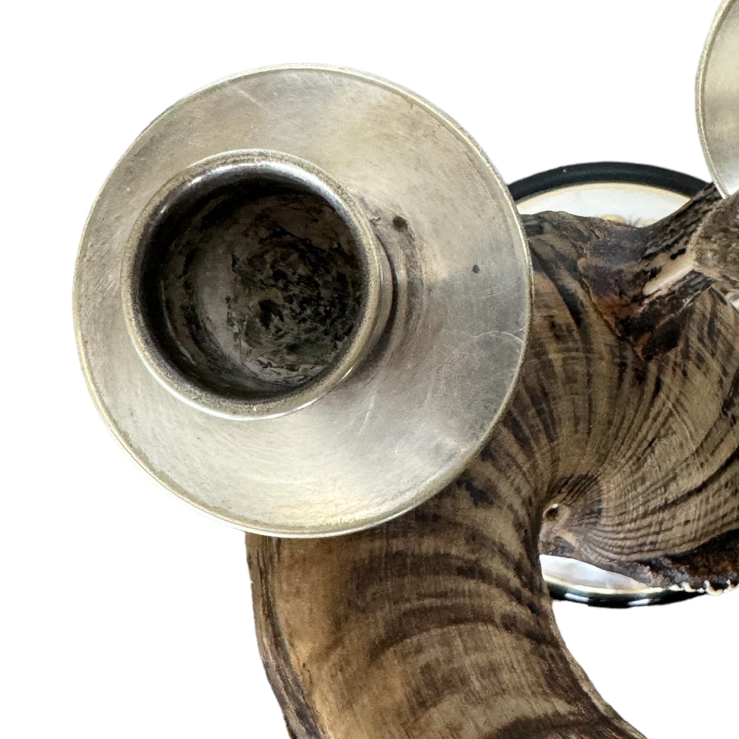 Vintage
tabletop
Table Top
ram horns
Mid century
Metal
J Anthony Redmile
Horns
hand crafted
faux horn
candlesticks
candleholder
candelabra
Bronze
Brass
Ram Horn Candlesticks in the manner of J. Anthony Redmile
ram horns austin
Faux Ram Horn Candlesticks
animal art austin
eclectic
gift idea
gift guide