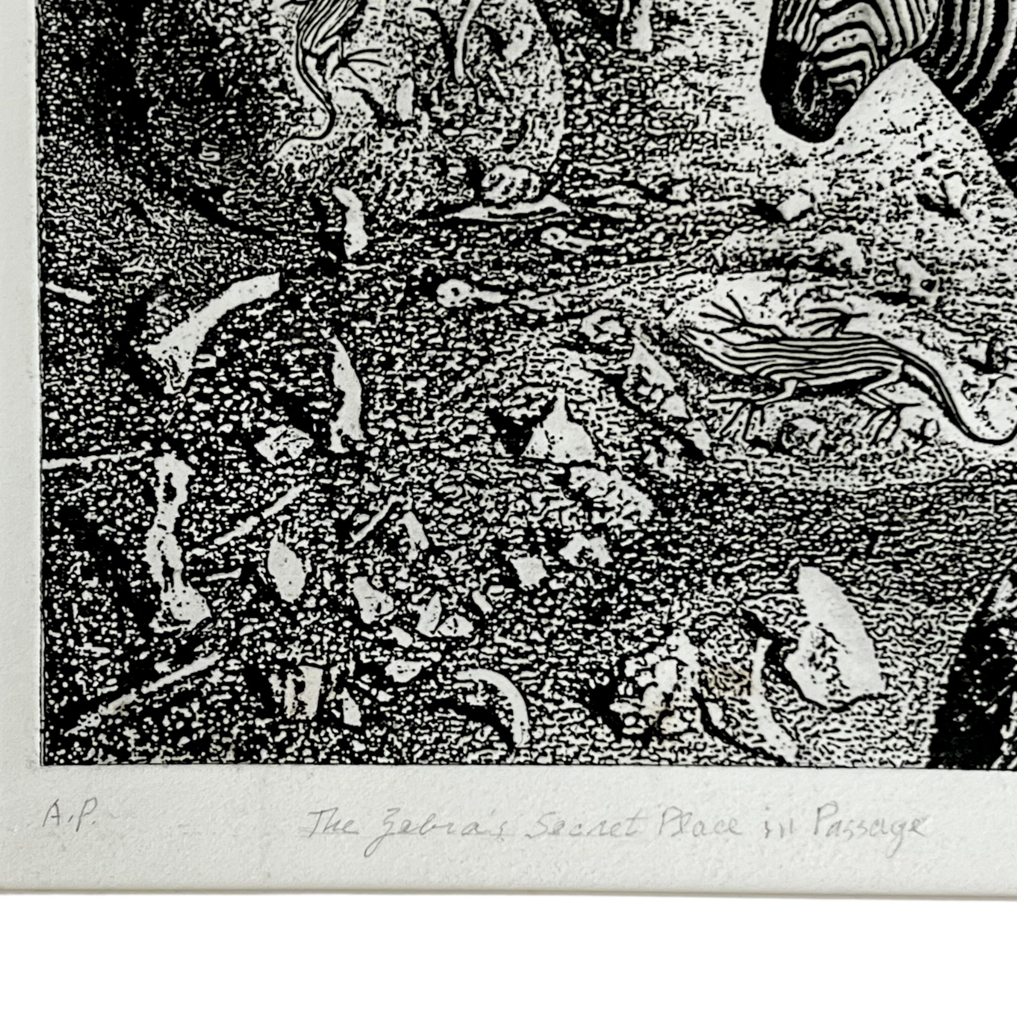 zebra
William Kelly Fearing
wall art
print
home
etching
black and white
artist proof
Art for All
art
animals
1990s
Art
art under 1000
framed
safari
american