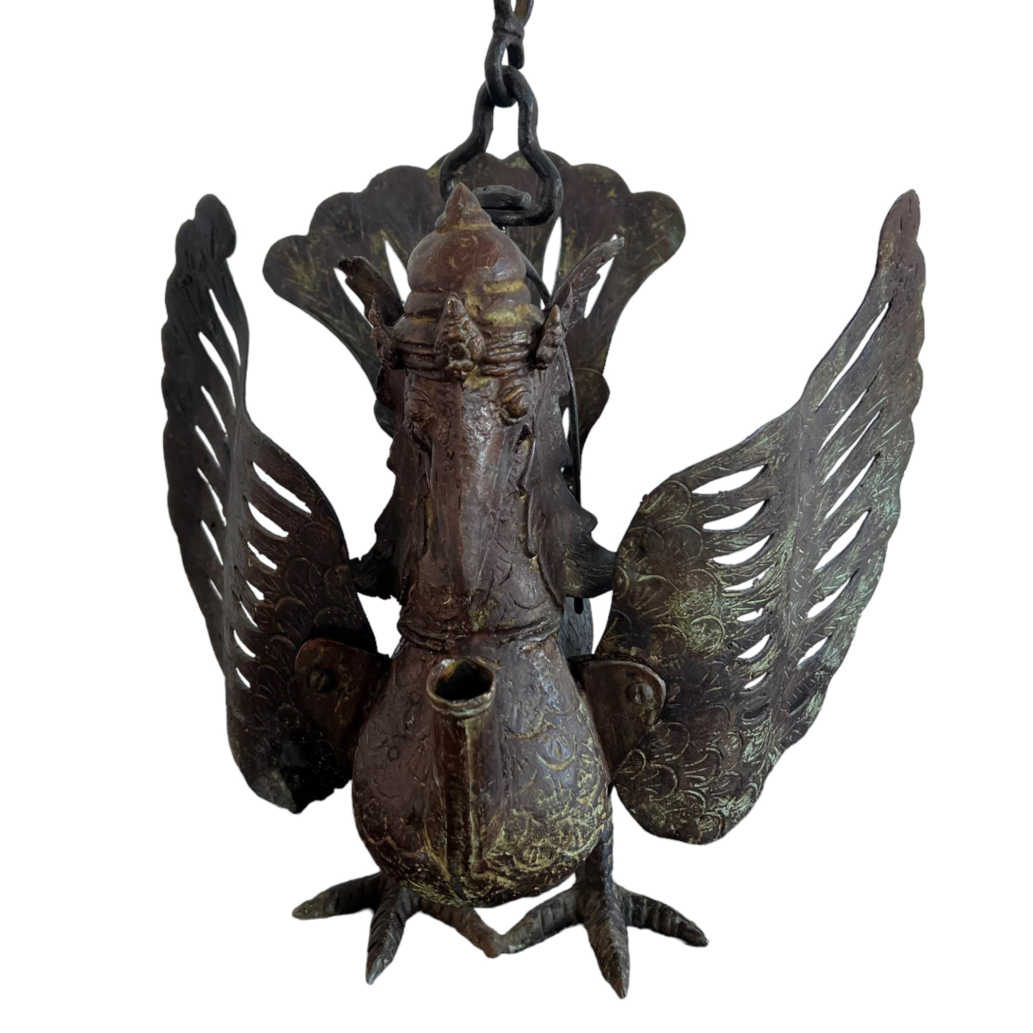 wings
Spooky
Sculpture
Plumes
Lamp
India
Home
decorative
Decor
Bronze
Brass
birds
bird
Art
peacock
hanging lamp
feathers
folk art
antique