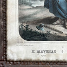 wall art
tin
saint matthew
retablo
religious
Mexico
Mexican
Home
folk art
Art
antique
19th century
art under 1000