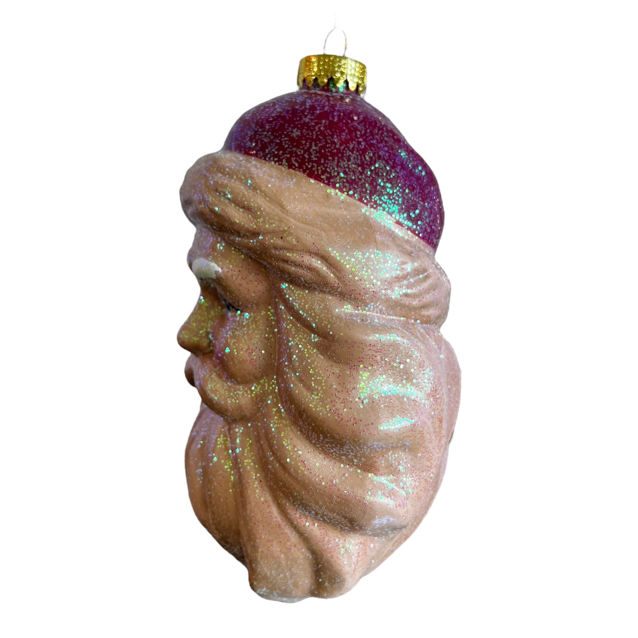 Vintage
st nick
santa claus
Santa
sale
Red
ornaments
holiday
glitter
Festive
entertaining
decorative
Decor
christmas
80s
1980s
Table Top
Figure
head
face
religious