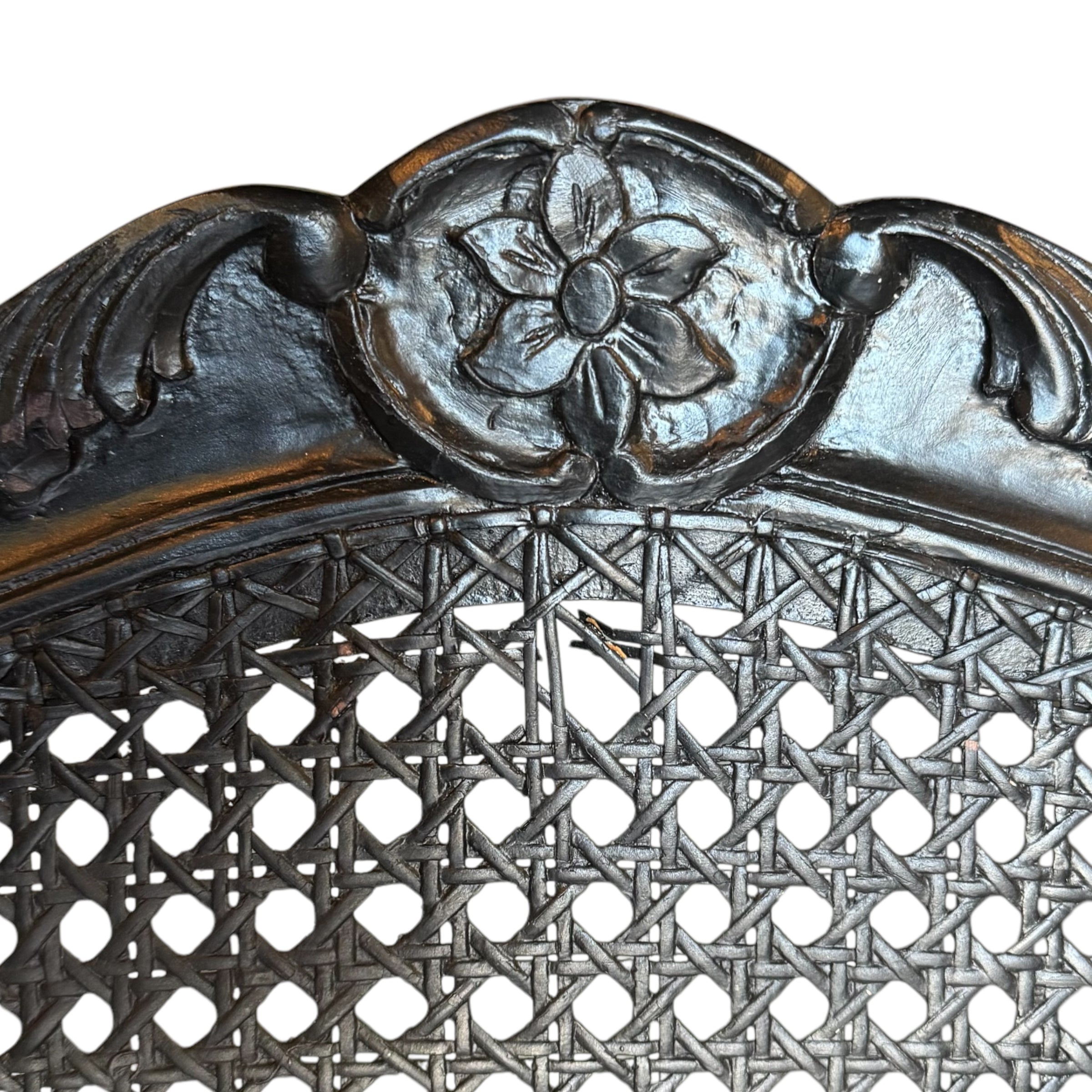 Walnut
striped
Louis XV
French
Chair
cane chair
cane
arm chairs
accent chair
Restored French Louis XV armchair with modern upholstery
reimagined classic design
vibrant striped fabric
walnut frame
Reupholstered Louis XV Furniture Vintage French Armchair
Classic French Furniture