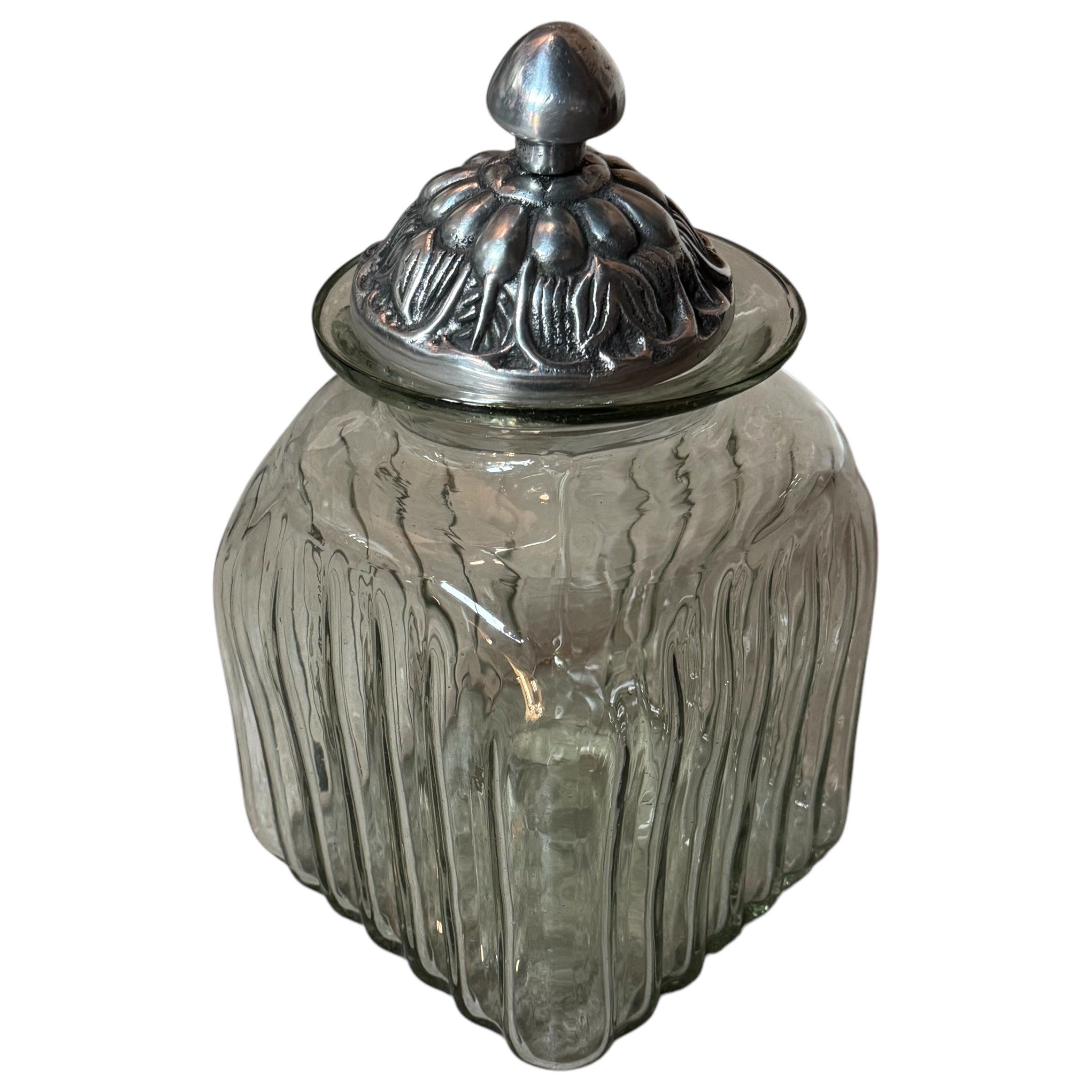 tabletop
Table Top
pewter
jars
handblown glass
Glass
gift idea
containers
canisters
Set of Three Vintage Hand-Blown Glass Canisters with Pewter Lids
Vintage Hand-Blown Glass Canisters with Pewter Lids
Vintage Hand-Blown Glass Canisters
pewter lids
vintage jars