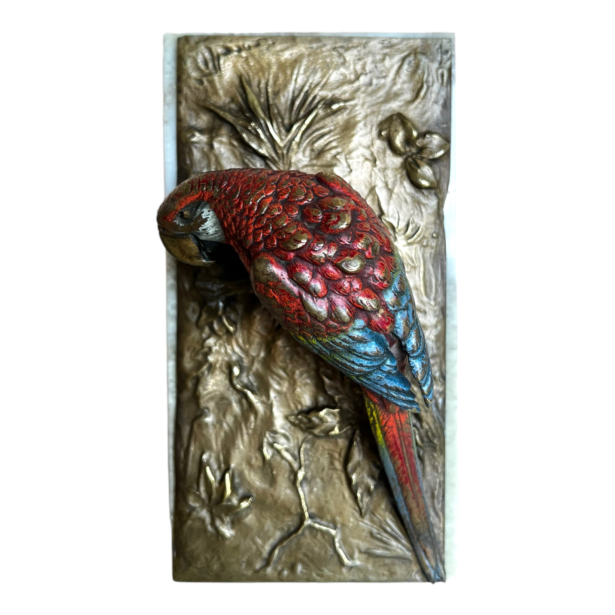 Table Top
Sculpture
sculptural
Plumes
parrot
metallic
Metalic
Metal
marble
living room
Living
Home
hand painted
gift idea
Decor
Colorful
Bronze
birds
bird
Austrian