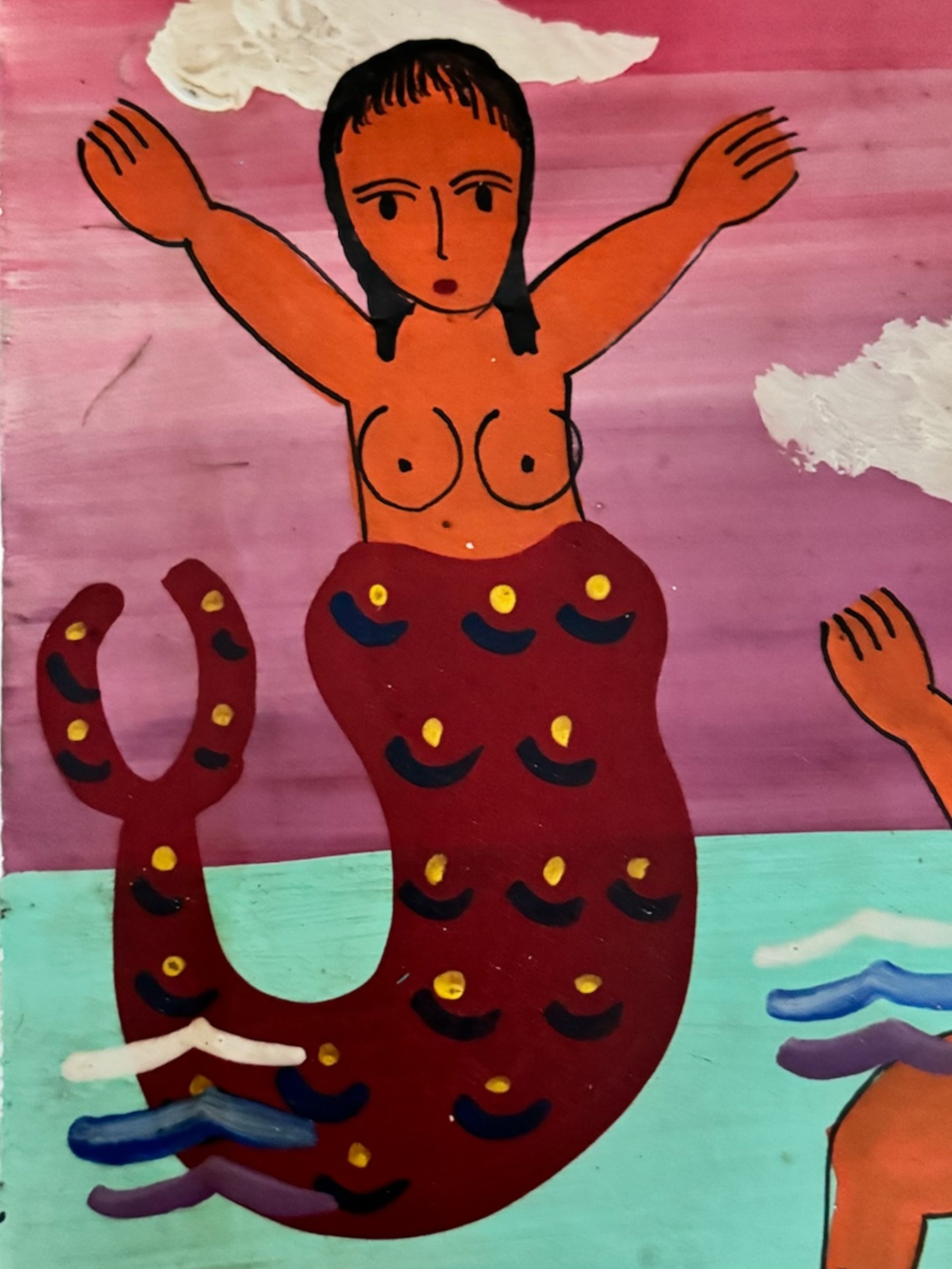 wall art
religious
Mexican artist
Mexican
mermaid
hand painted
folk art
exvoto
devotional art
Colorful
Art
acrylic painting
religious art
Contemporary
Christopher Rodriguez Contreras
Christopher Rodriguez Contreras art
Christopher Rodriguez Contreras mexican folk art
CDMX
art under 1000