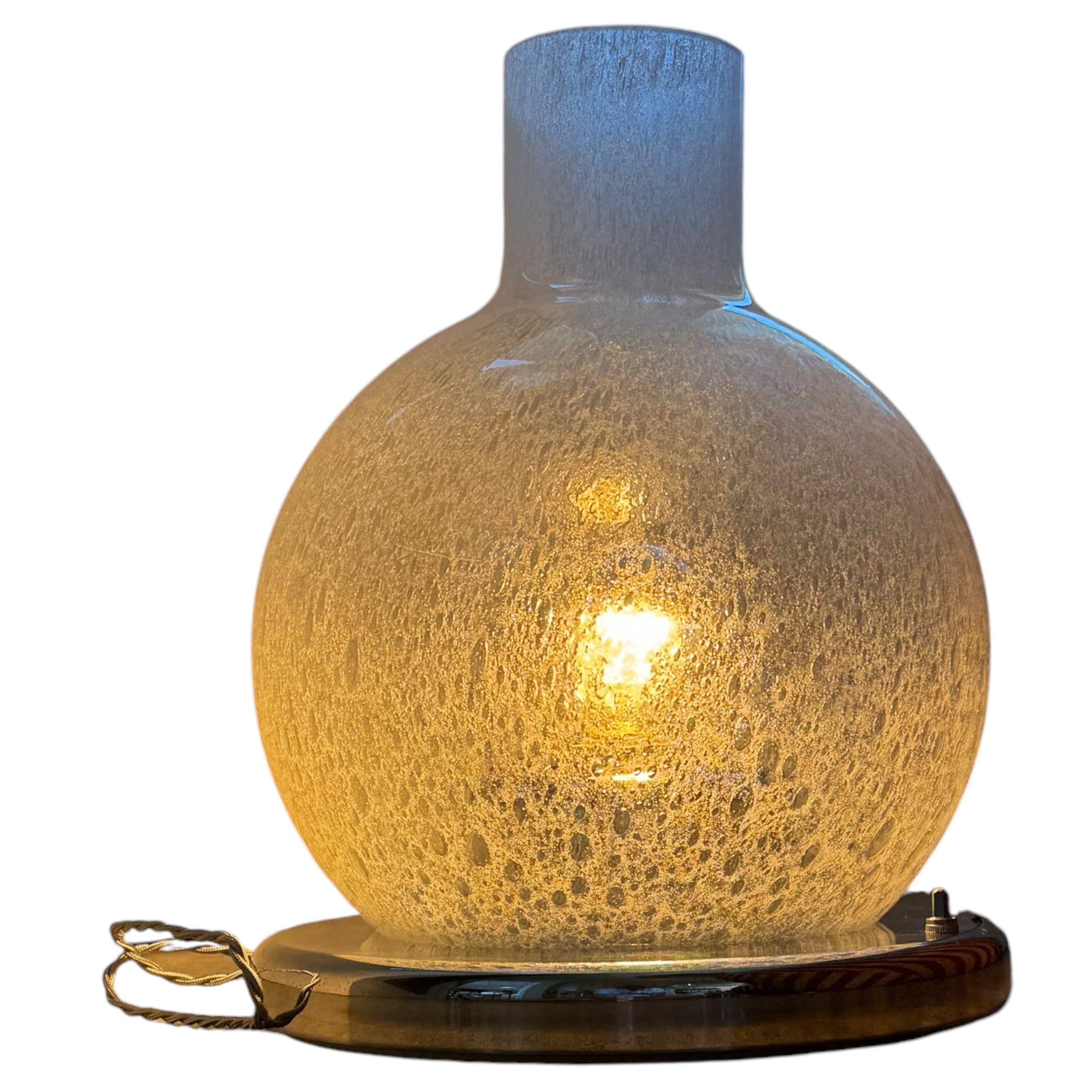 Venitian
Table lamp
Murano
mid century modern
Mid century
Mazzega
Lamp
Italian glass
italian
Glass
Chrome
bubbles
c. 1960s-1970s
Italian Mid-Century Murano Glass Table Lamp
mcm lamp
mid century modern lamp
Murano Glass Table Lamp
Murano Glass Bubble Table Lamp
pulegoso Murano art glass shade
Venetian glass
vintage lamp austin