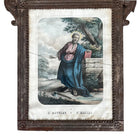 wall art
tin
saint matthew
retablo
religious
Mexico
Mexican
Home
folk art
Art
antique
19th century
art under 1000