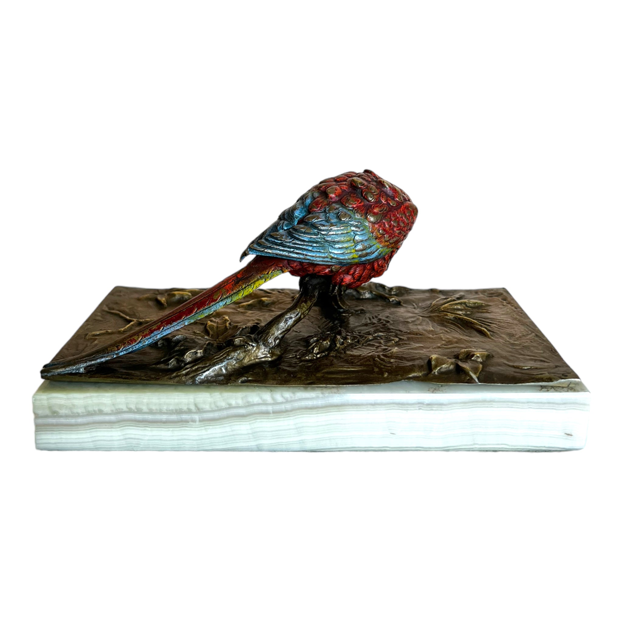 Table Top
Sculpture
sculptural
Plumes
parrot
metallic
Metalic
Metal
marble
living room
Living
Home
hand painted
gift idea
Decor
Colorful
Bronze
birds
bird
Austrian
