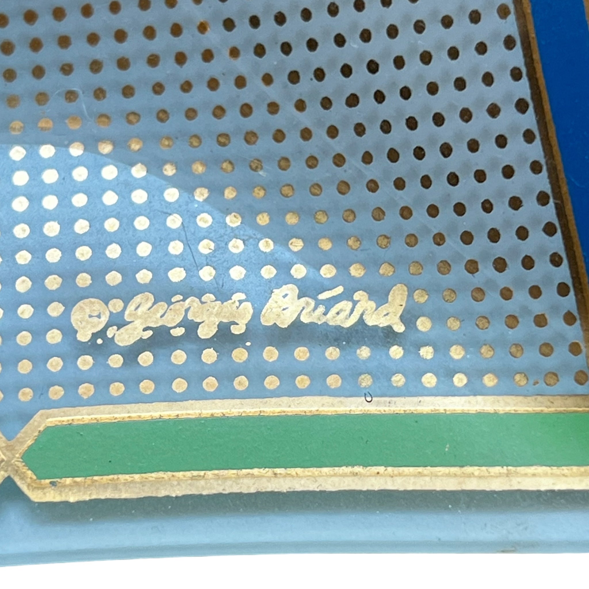 whimsical
tray
tabletop
Table Top
platter
mid century modern
Mid century
metallic
hot air balloon
Gold
Glass
Georges Briard
blue and white
1950s
decorative
decorative bowl
decorative tray