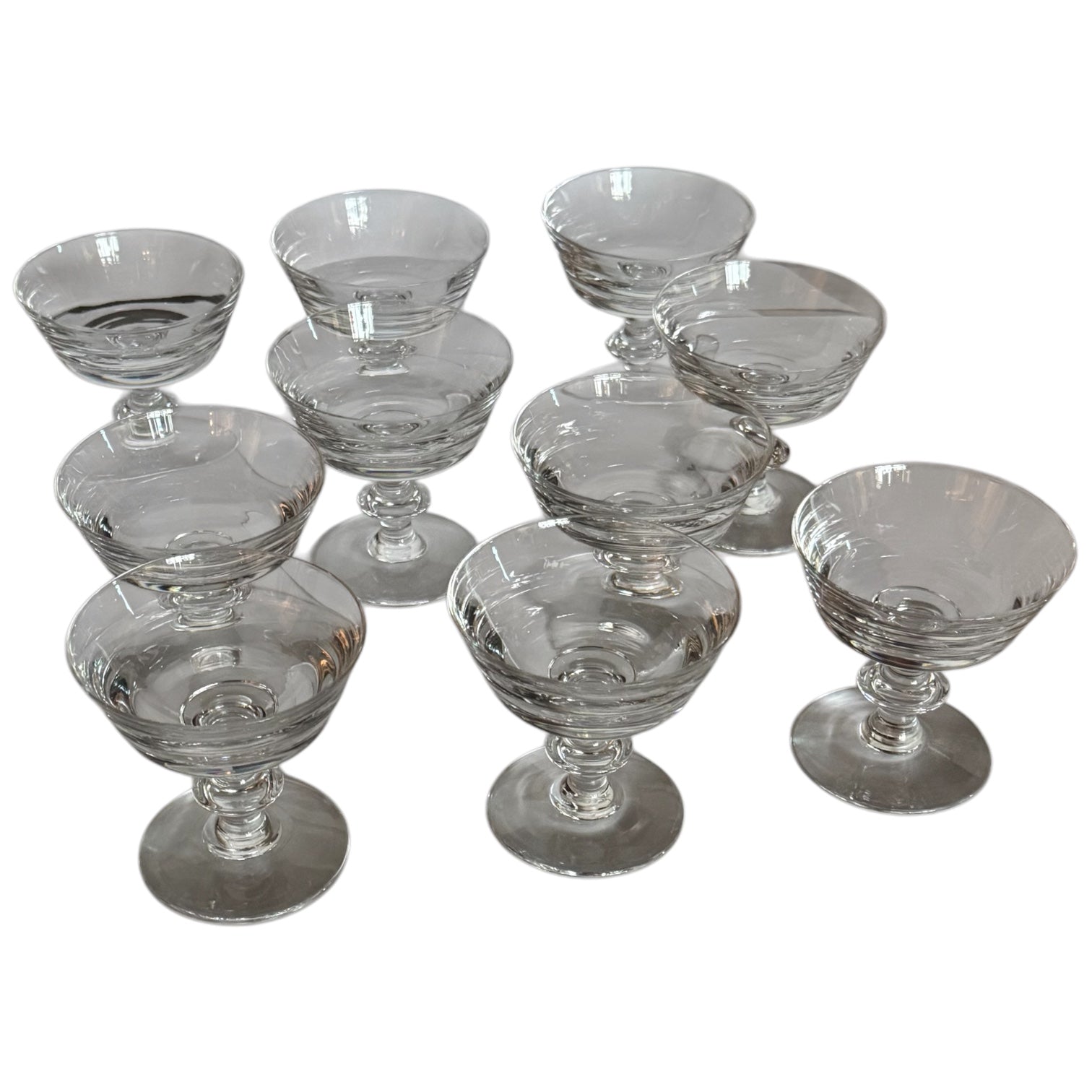 vintage drinkware
vintage champagne glasses austin
Val Saint Lambert
Table Top
stemware
holiday
entertaining
drinkware
drinks
Dinner party
Crystal Champagne/Sherbet Coupes
crystal
coupes
champagne
Belgian
10 Val St. Lambert Crystal Coupes
10 Val St. Lambert "State Plain" Crystal Champagne/Sherbet Coupes