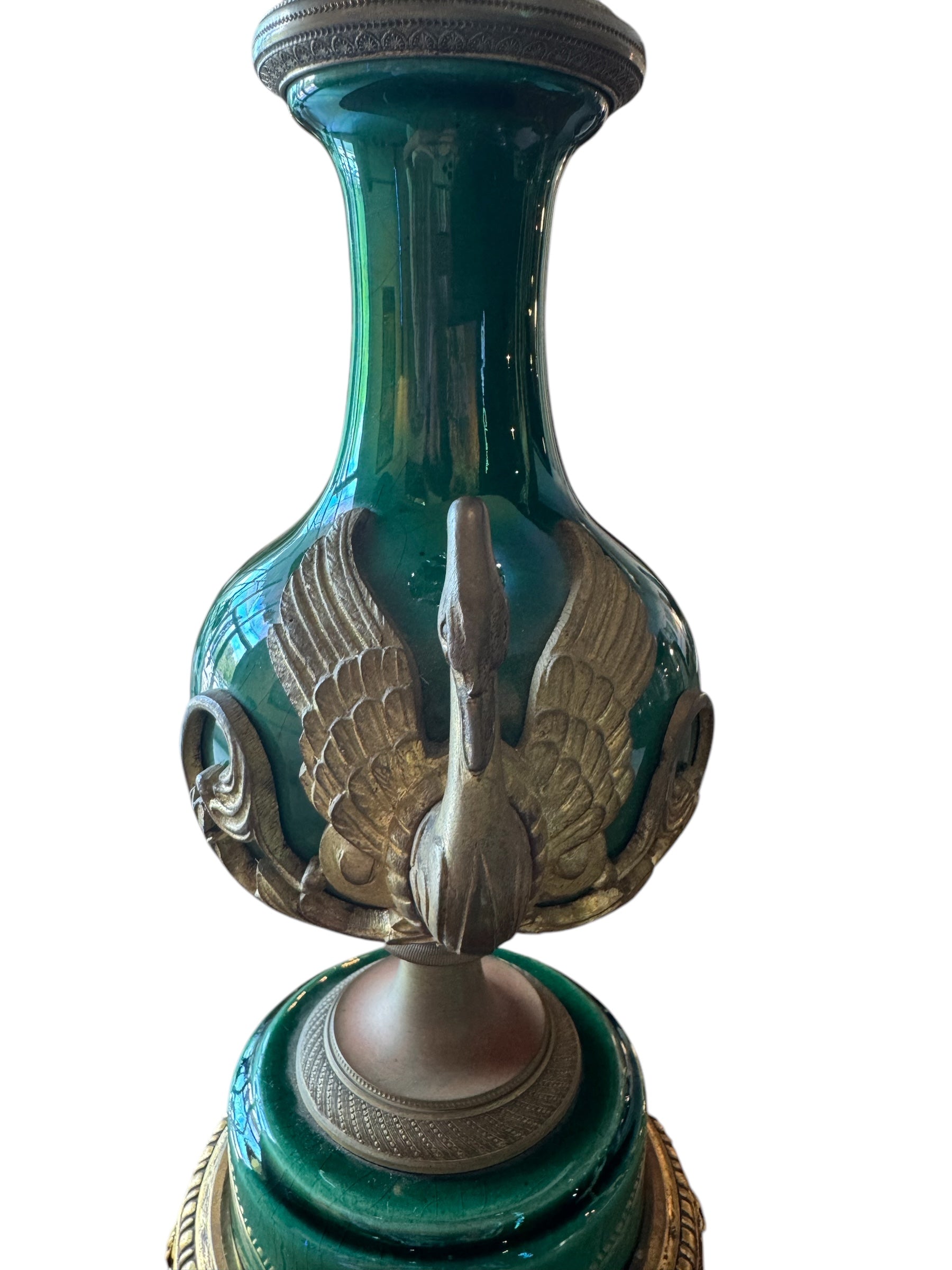 Table lamp
Swan
Ormolu
Lighting
Lamp
Green
france
Desk lamp
birds
antique
19th century
vintage lamp
vintage lamp austin
French Revival Lamp
gilded french lamp
antique lamp austin
antique lamp