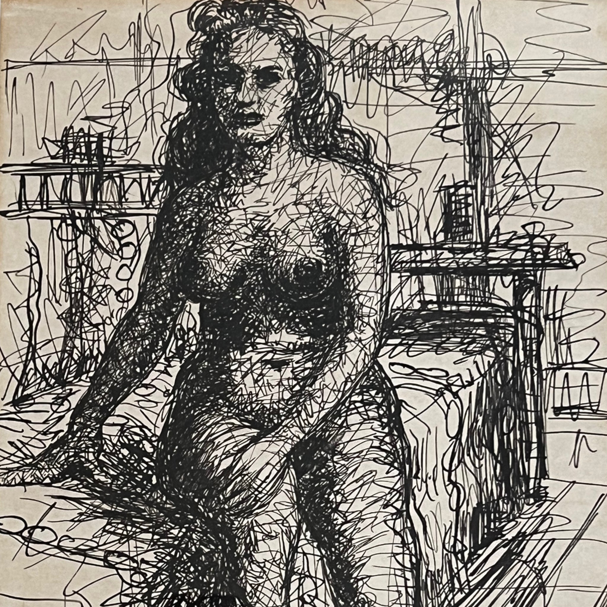 woman
wall art
Texas artist
signed
nudes
nude
michael frary
line drawing
Home
framed
female
Art
american
20th Century
in the buff
drawing
original art