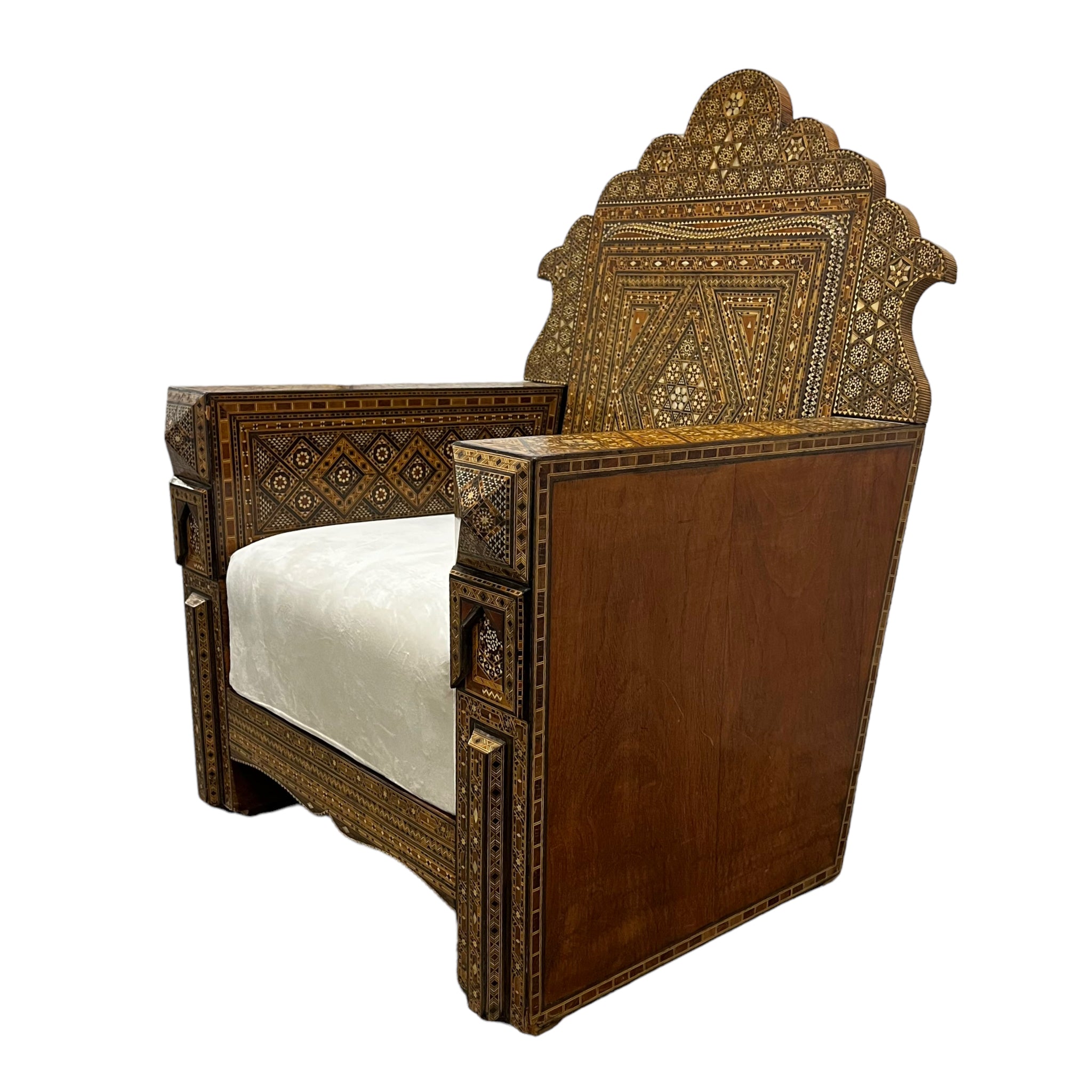 wood
antique chair austin
vintage chair 
vintage chair austin
19th Century Inlaid Syrian Club Chairs
Inlaid Syrian Club Chairs
19th Century Inlaid Syrian Club Chairs austin
Syrian Club Chairs
 Inlaid Syrian Club Chairs austin
Syria
mother of pearl
leather
large chair
intricate
inlay
home
club chair
chair
carved
Bone
19th century
arabic
camel bone
antique