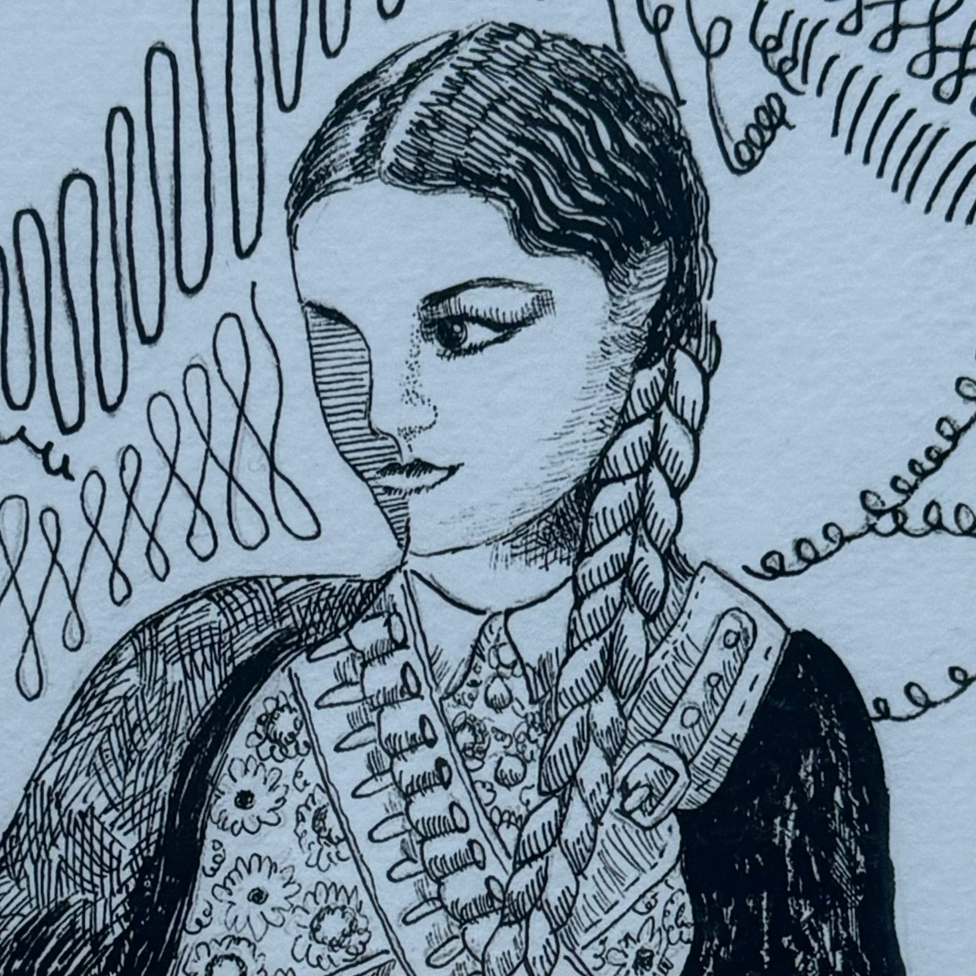 wall art
songs
Mexico
Mexican artist
Mexican
lyrics
love
Jose Luis Calzada
Horse
framed
black and white
Art
20th Century
La Valentina Lyrics limited print by Jose Luis Calzada
limited print by Jose Luis Calzada
print by Jose Luis Calzada
La Valentina Lyrics by Jose Luis Calzada
mexican art
Print
stylistic print with a surreal theme