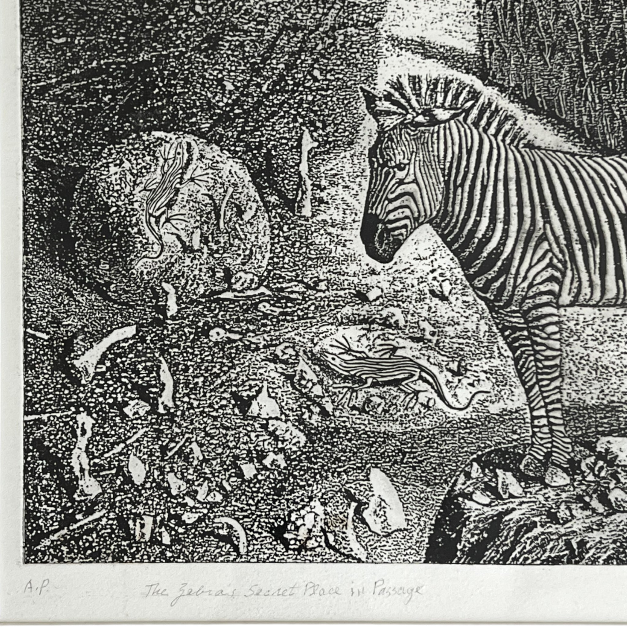 zebra
William Kelly Fearing
wall art
print
home
etching
black and white
artist proof
Art for All
art
animals
1990s
Art
art under 1000
framed
safari
american