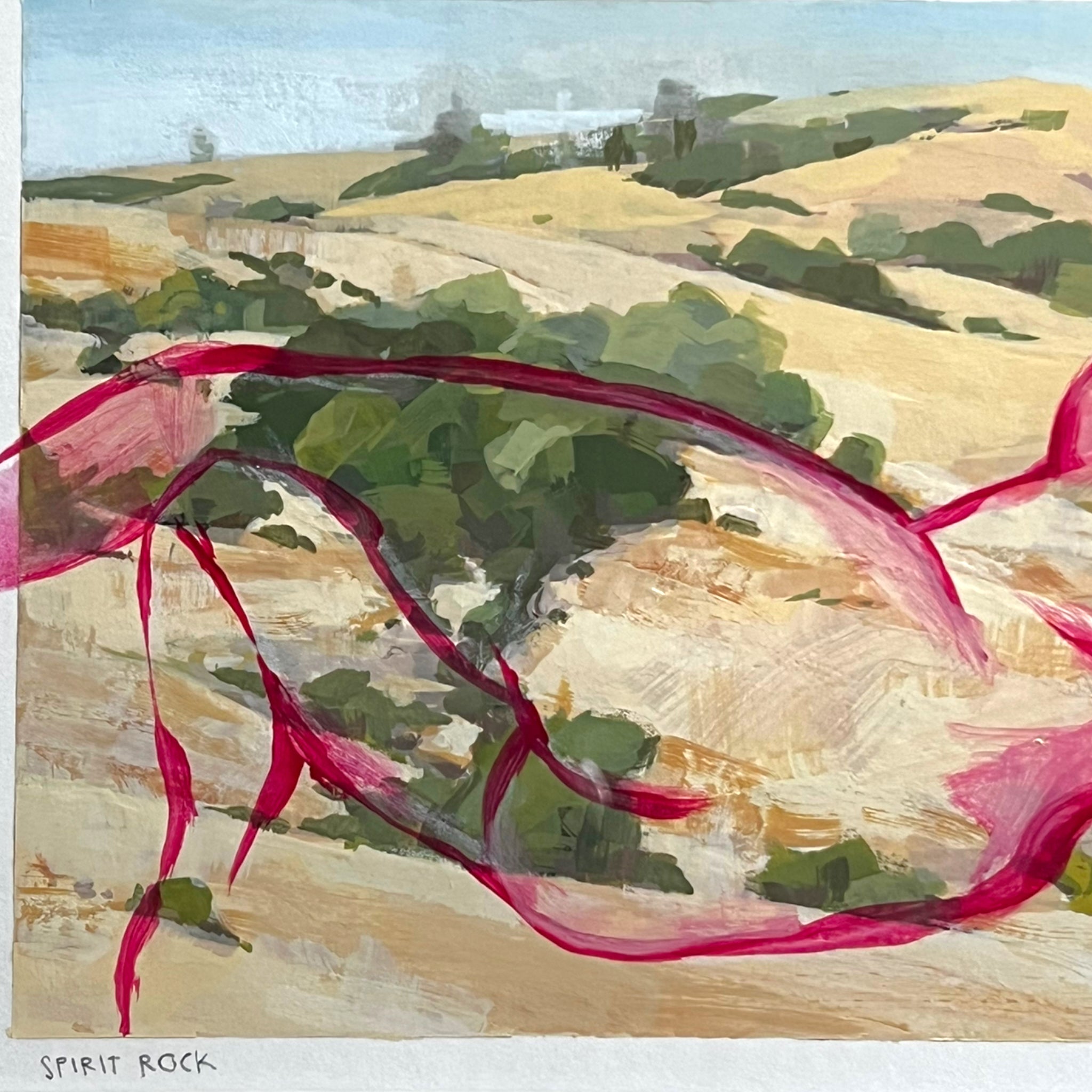 woman
Watercolor
wall art
Plein Air
Painting
Ondrea Vicklund
nude
Landscape
in the buff
hot pink
Home
gouache
gold frame
framed
Figure
female
Contemporary
Colorful
Art
american