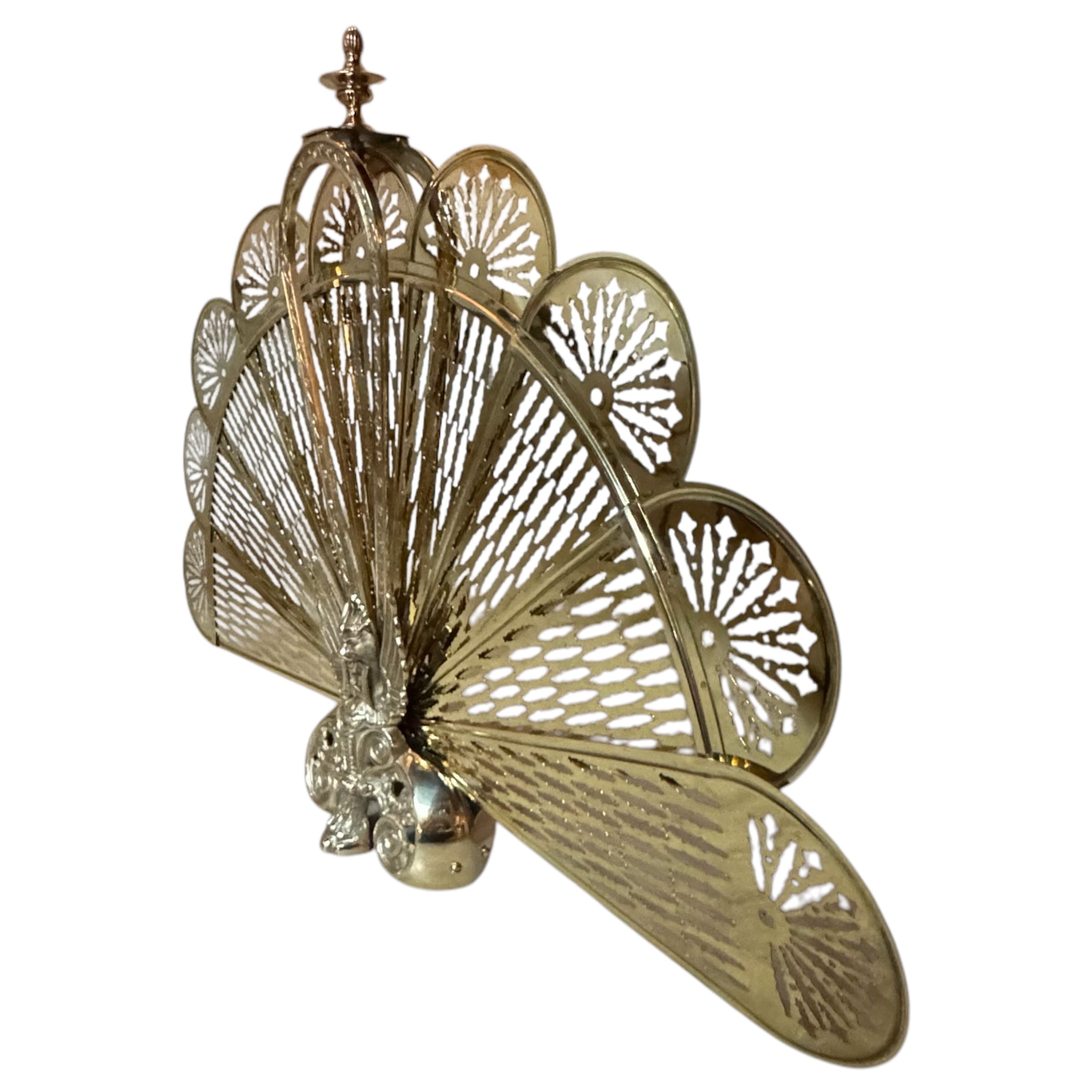 Sculpture
Screen
peacock
griffin
Gold
france
fireplace
fire screen
Brass
birds
art under 1000
Art
Antique Brass Peacock Fan Fire Screen
Brass Peacock Fan Fire Screen
Antique Fire Screen
Brass Peacock Fire Screen
antique peacock fire screen
